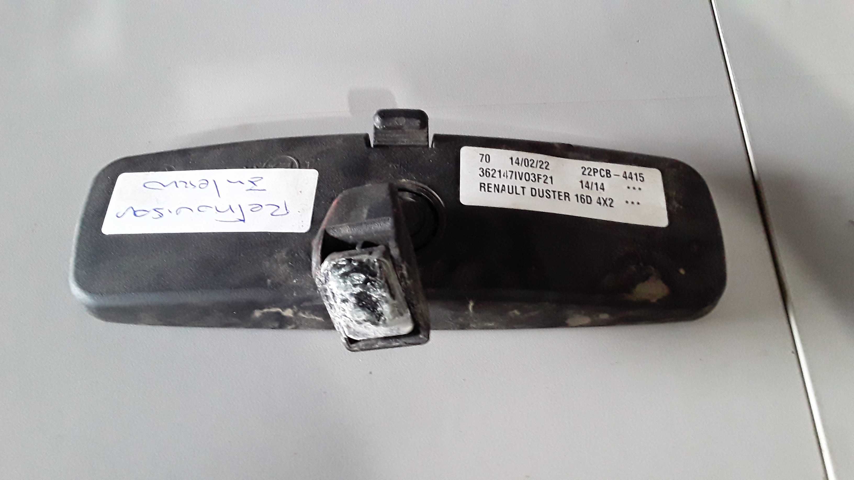 Espelho Retrovisor Interno Renault Duster 2014 Rn1i55pr 1
