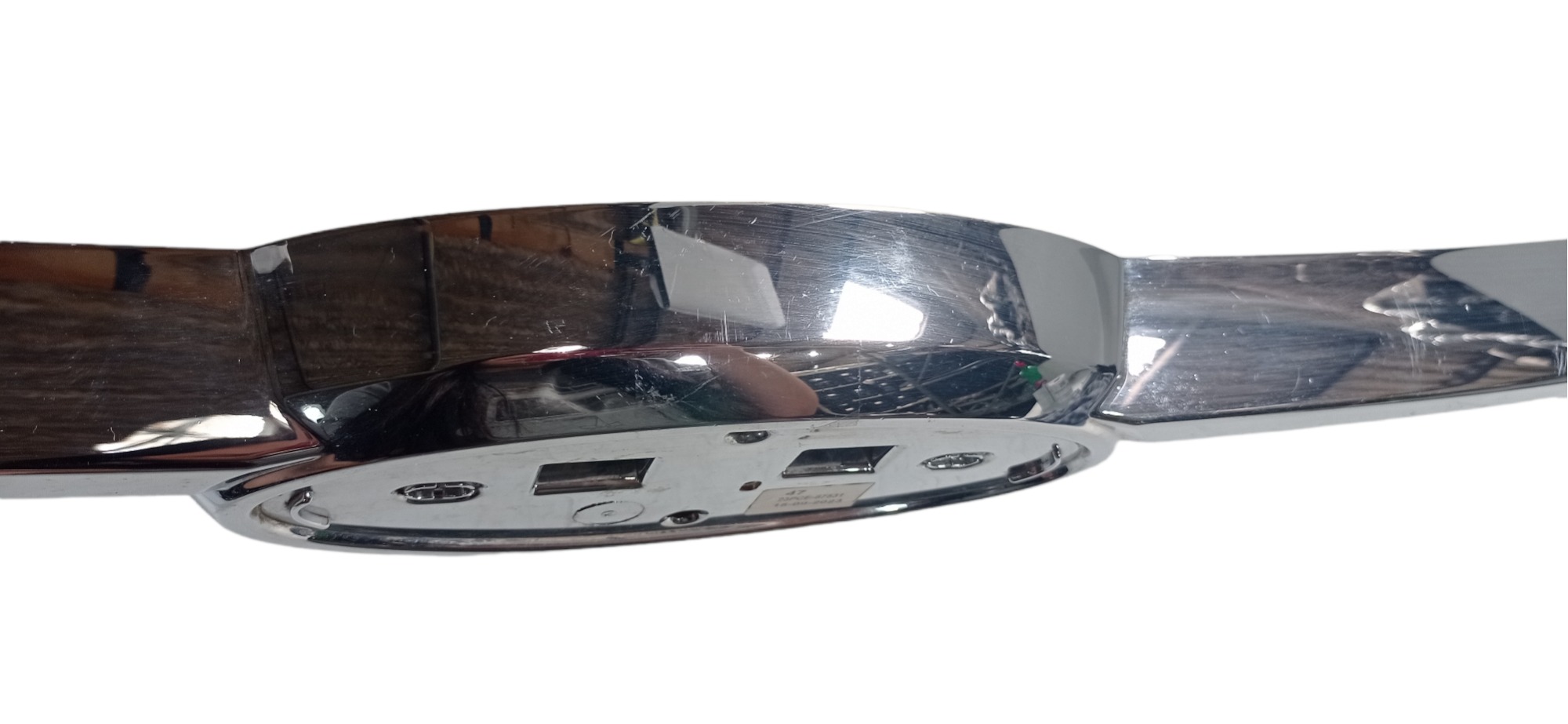 Friso Superior Cromado Grade Dianteira Ford Ranger 18 A 21 7