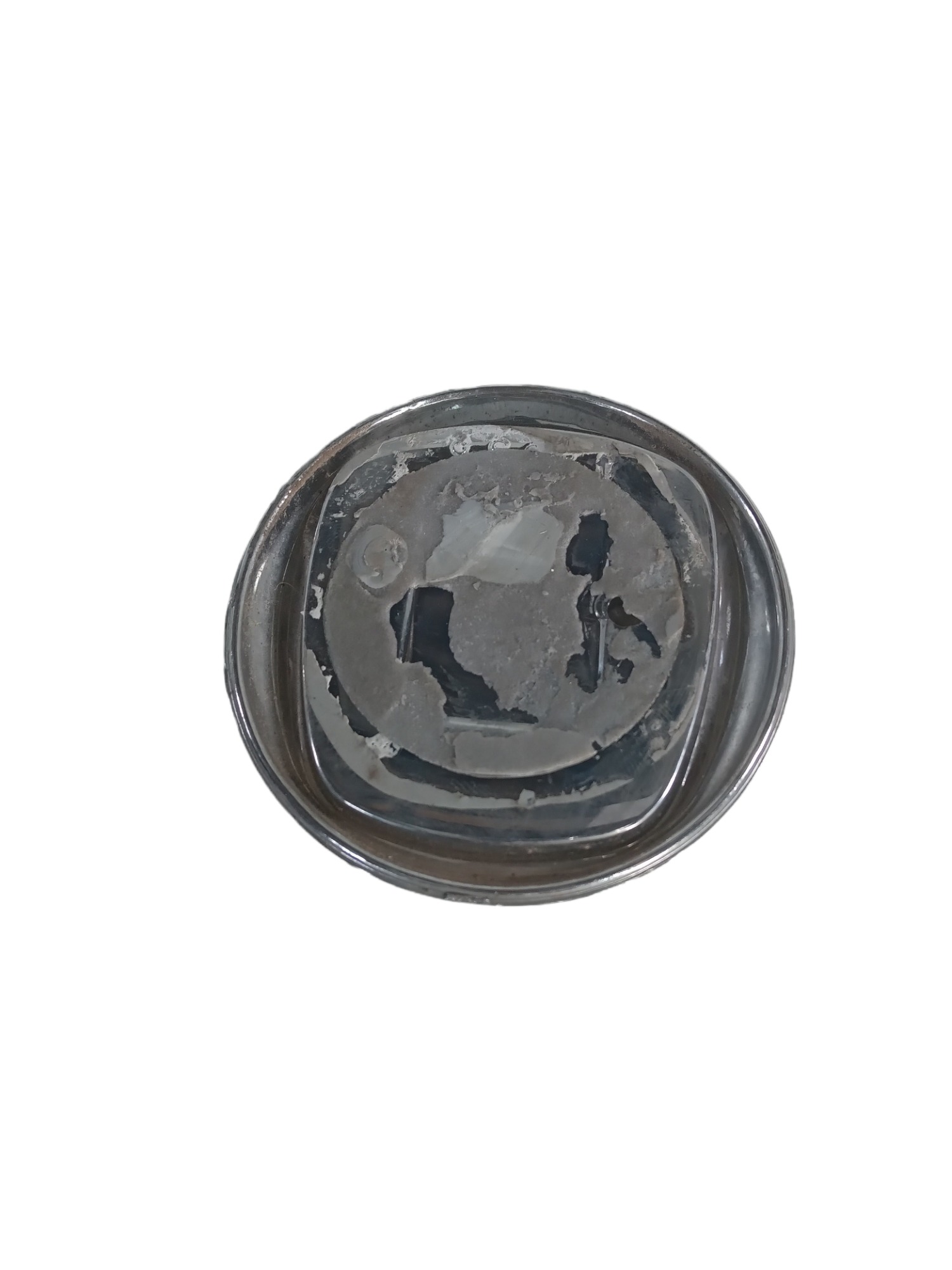 Emblema Tampa Traseira Fiat Stilo 2006 Preto 2