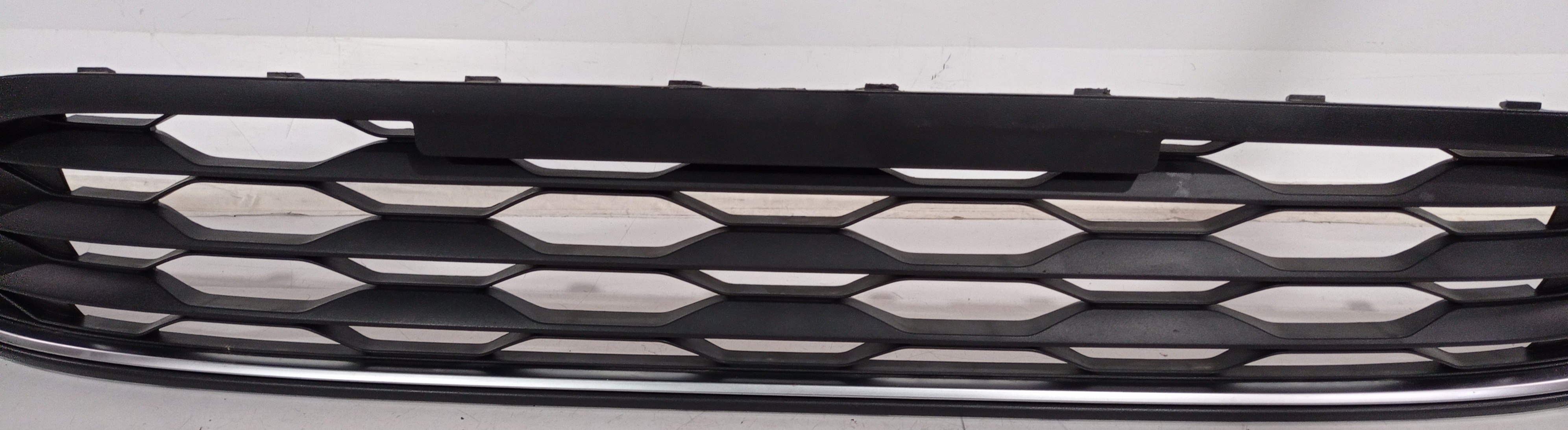 Grade Dianteira Inferior Parachoque Vw Nivus 2020 A 2021 Preto Xxxx 3