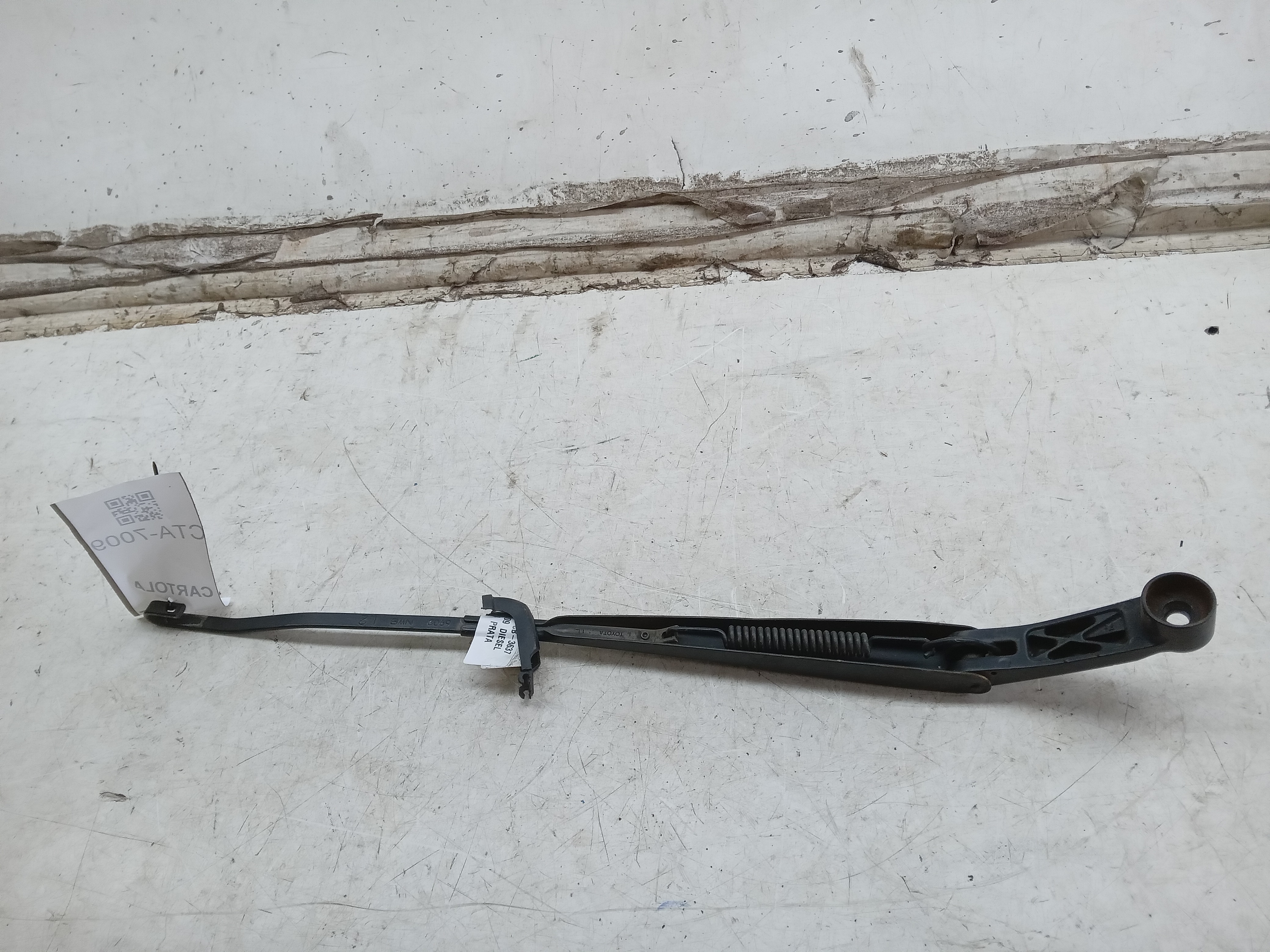 HASTE BRAÇO LIMPADOR PARABRISA TOYOTA HILUX 2009 2