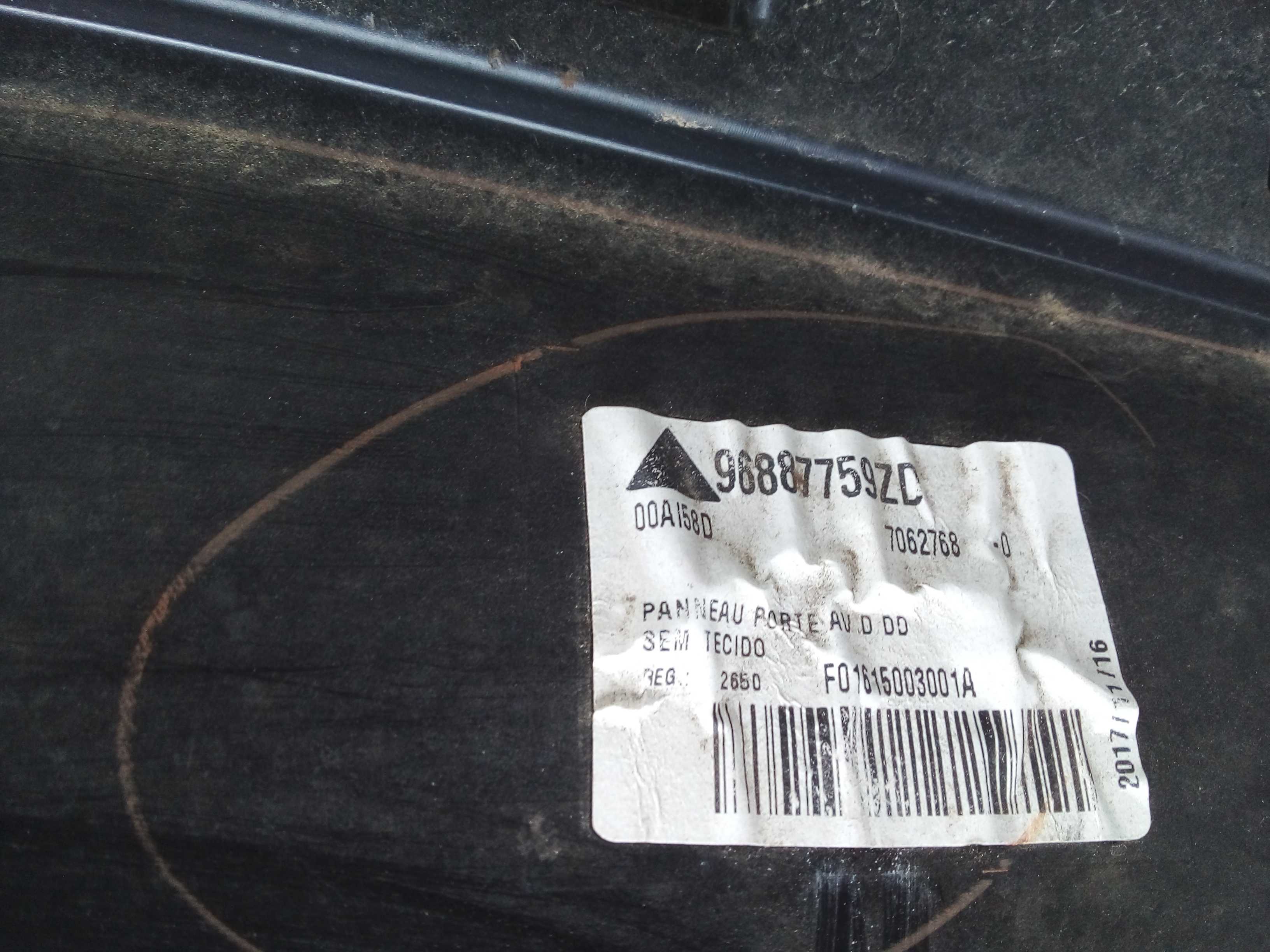 FORRO PORTA DIANTEIRA LD CITROEN AIRCROSS 2017 2