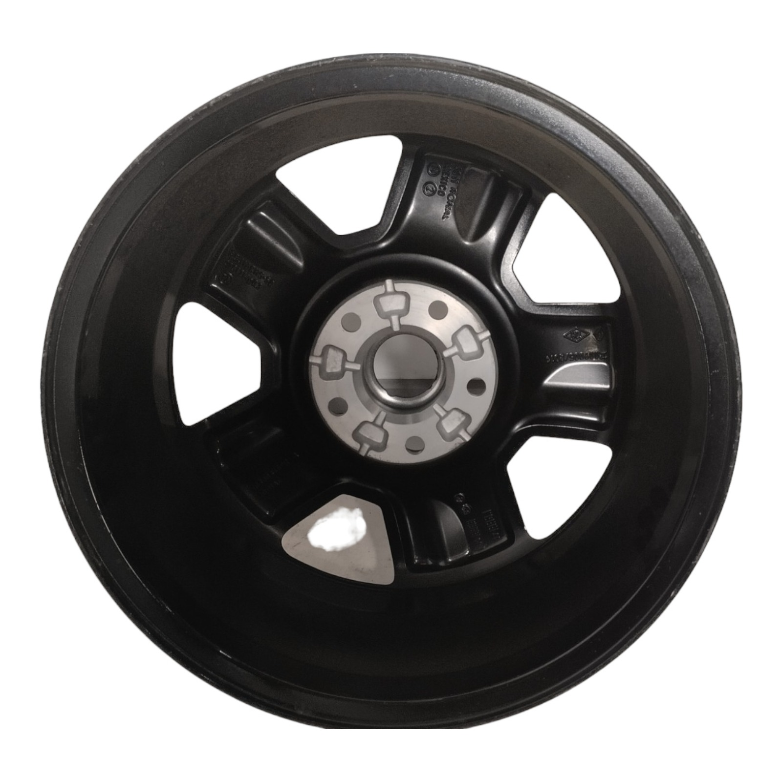 Roda Avulso Aro 16 Renault Duster Original Furação 5×114,3 Preto 5