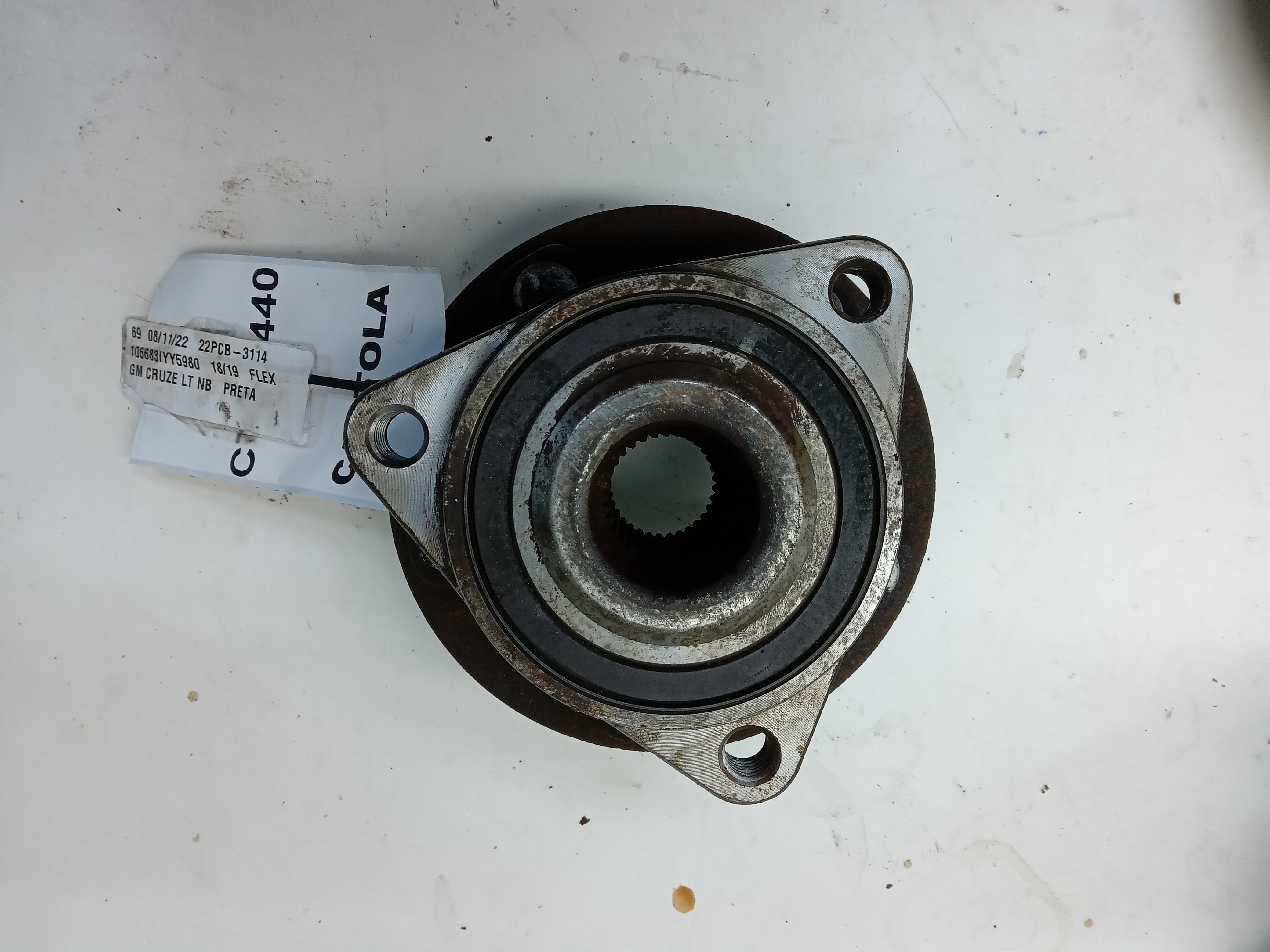 cubo roda diant ld chevrolet cruze lt 2019 1