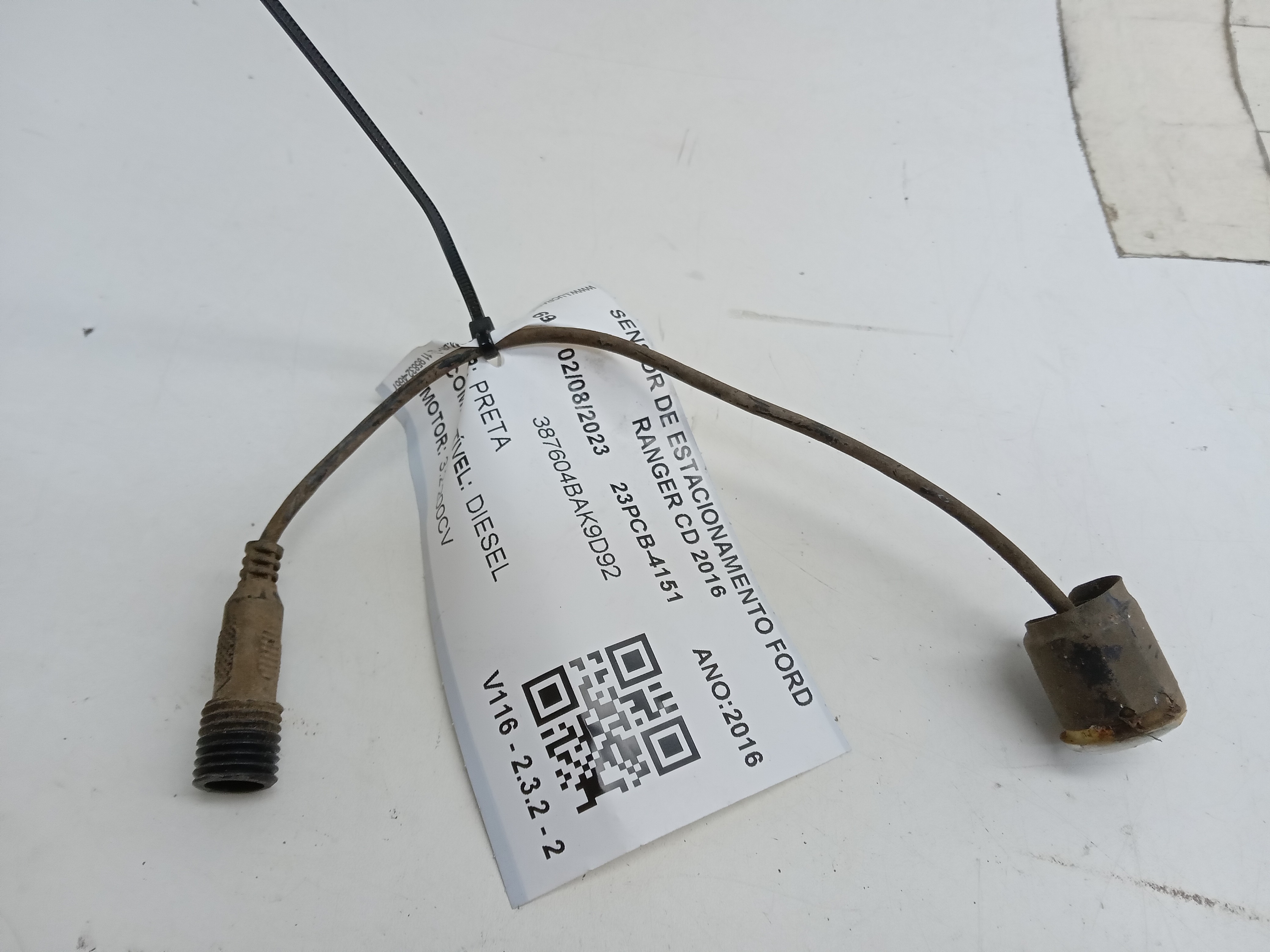 SENSOR ESTACIONAMENTO FORD RANGER CD 2016