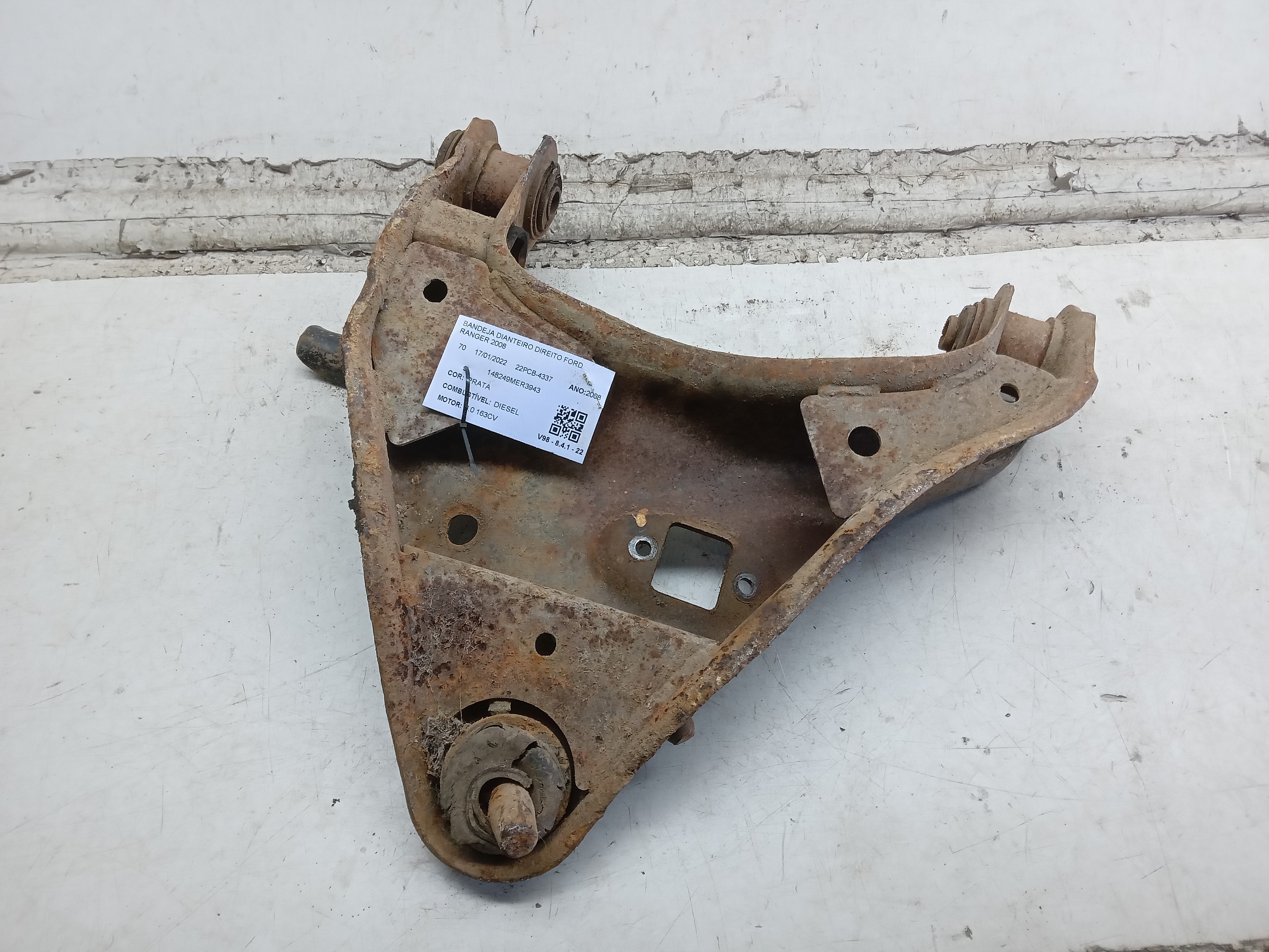 BANDEJA BALANÇA DIANT LD FORD RANGER 2008 2