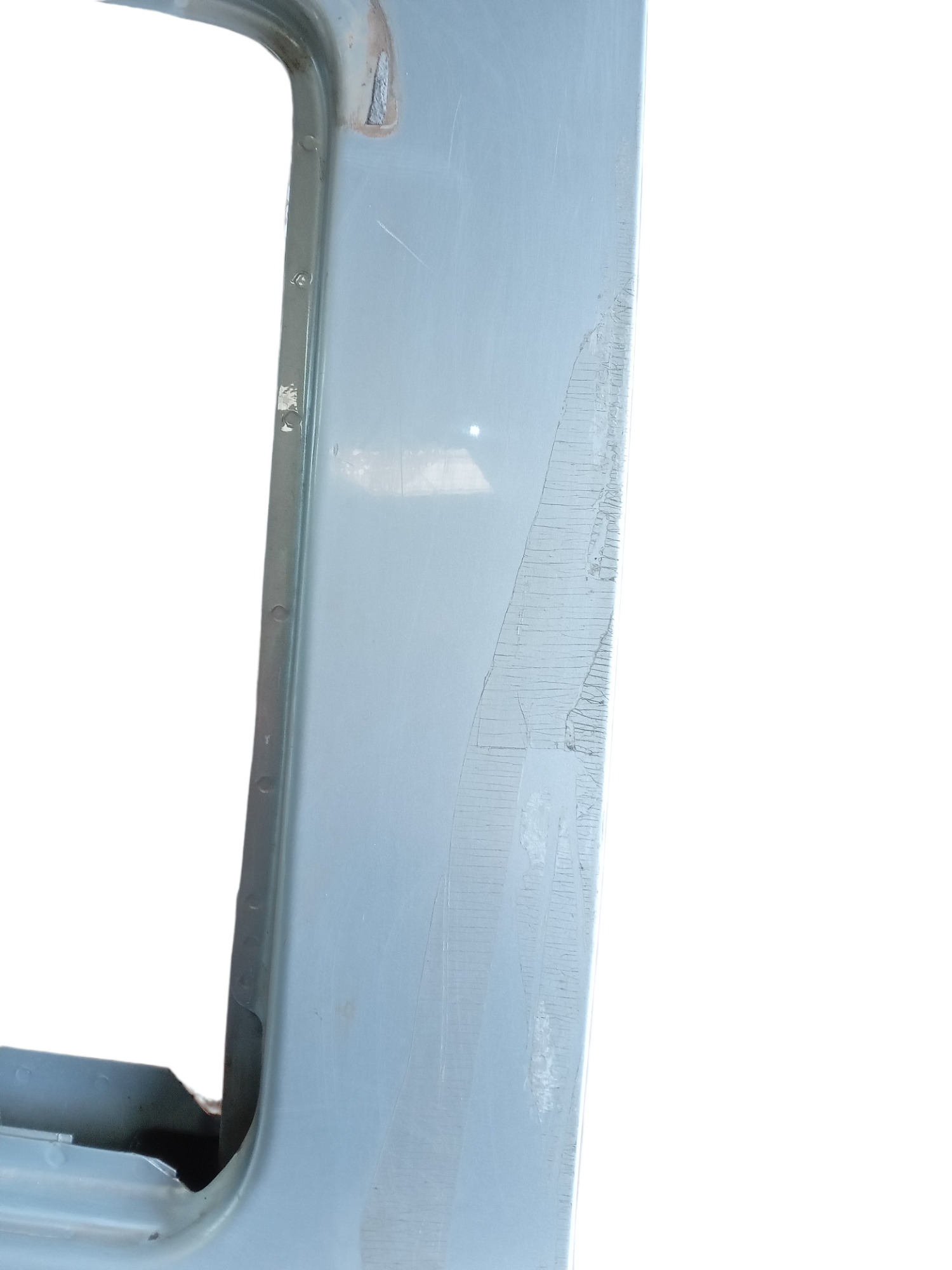 Porta Traseira Esquerda Ford Ranger 2009 Para Recuperar Traseira Esquerdo Prata 9