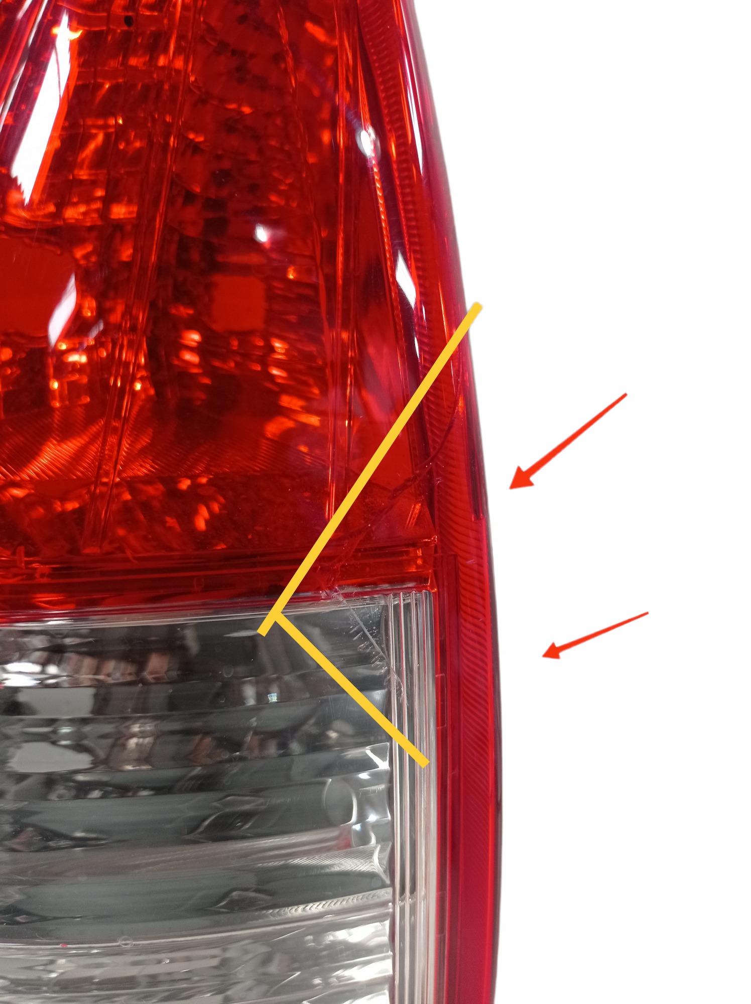 Lanterna Traseira Esquerda Honda Crv 2012 A 2015 Recuperada 6
