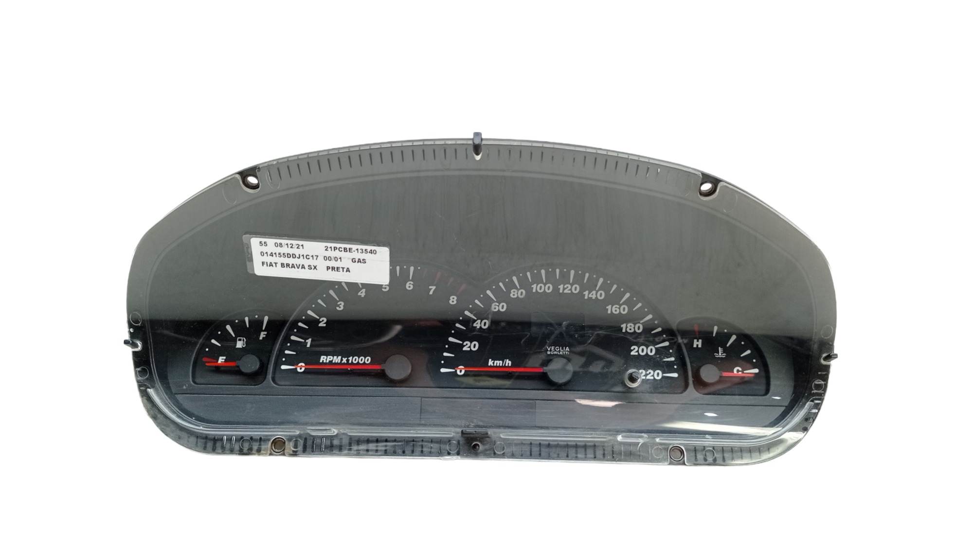 6062480020 – Painel Instrumentos Fiat Brava 2000 2001