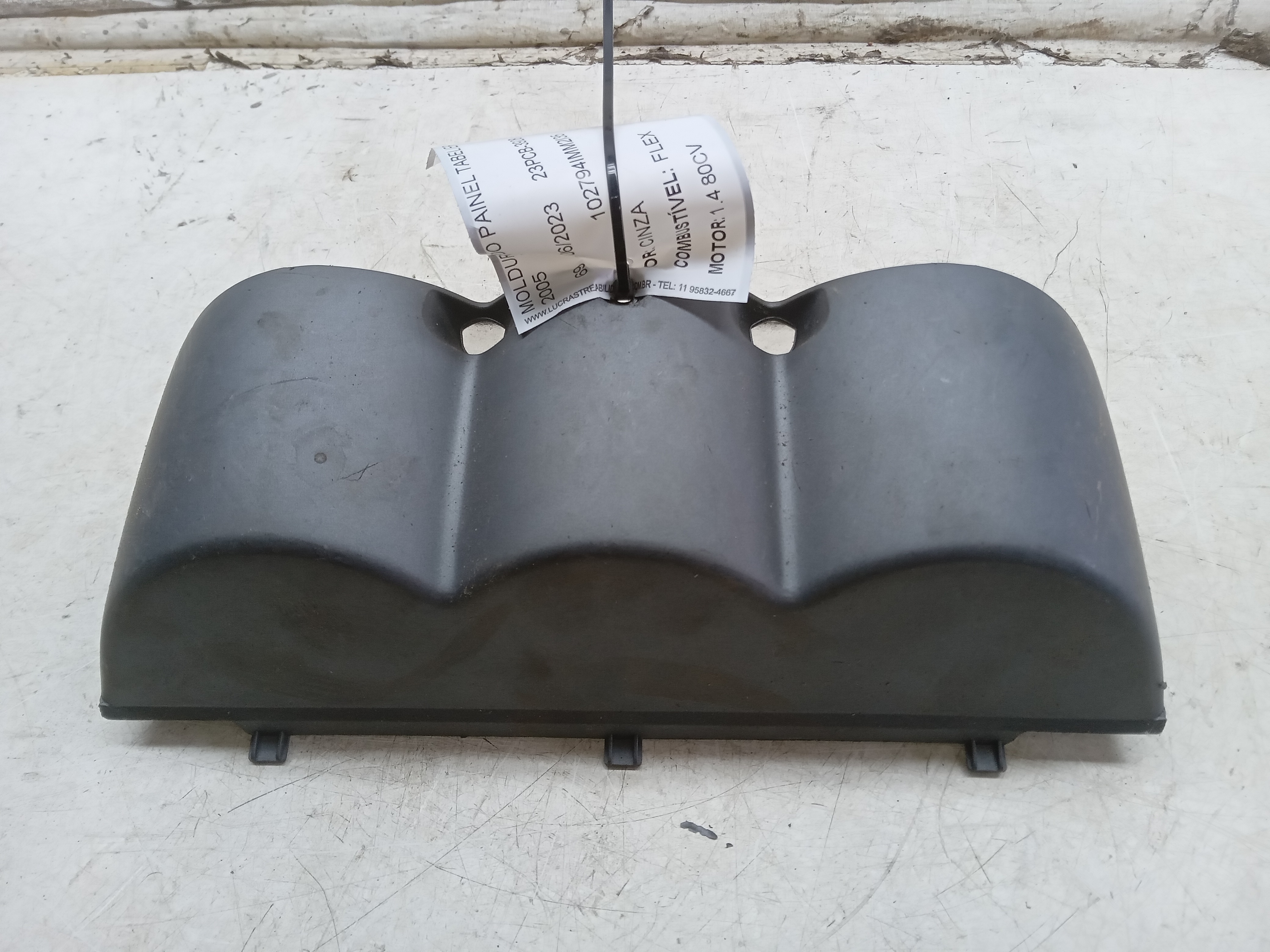 MOLDURA ACABAMENTO COMANDO AR Honda Fit 2005 1