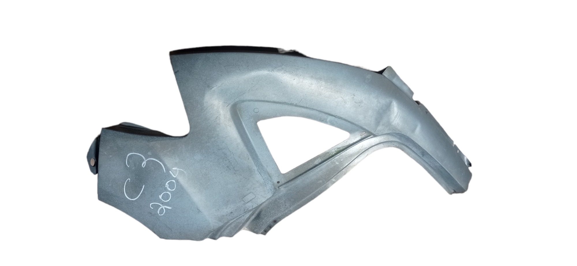 RETALHO FOLHA LATERAL TRASEIRA DIREITA CITROEN C3 09 P/ REC 1