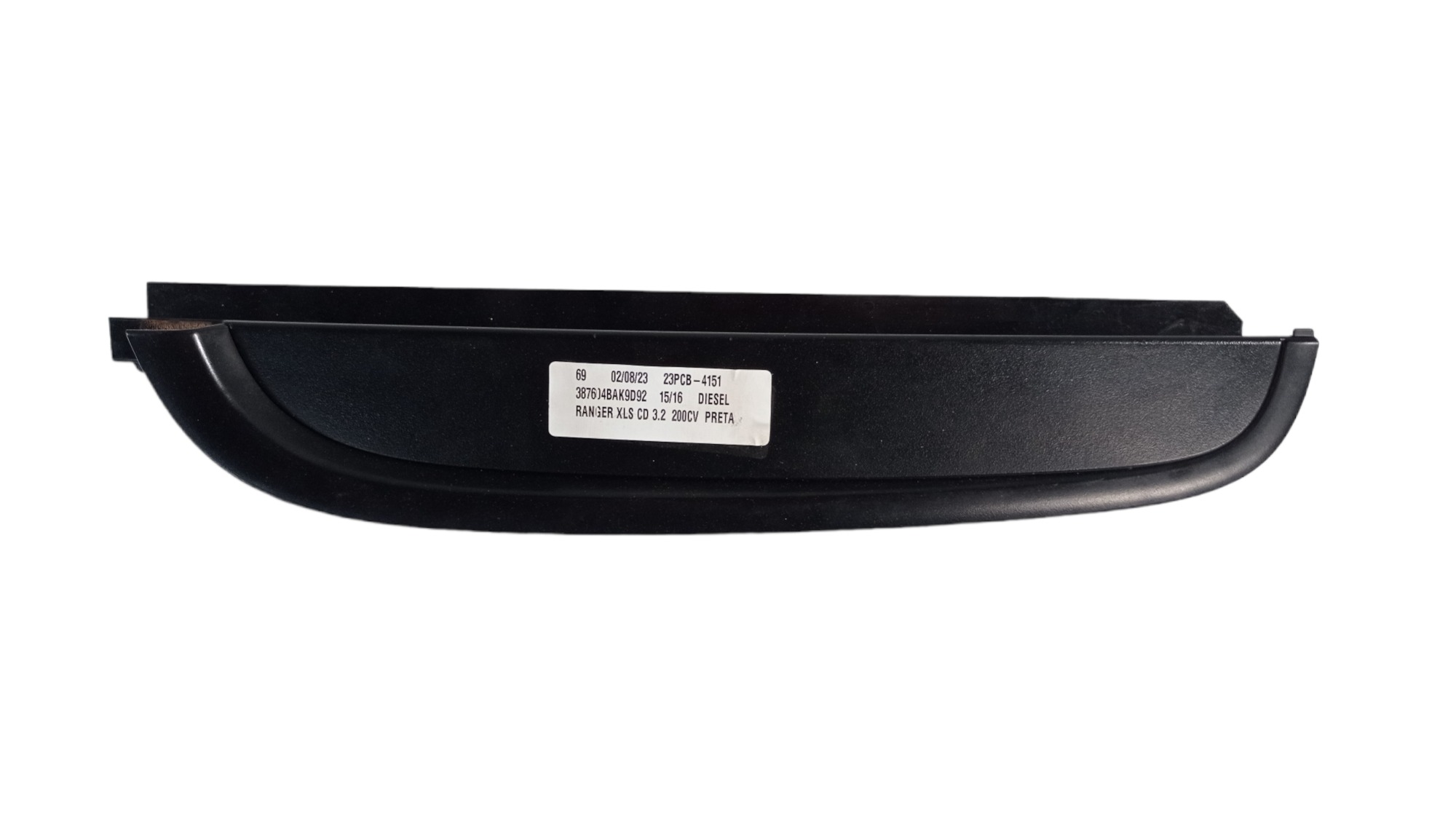 Moldura Externa Porta Traseira Esquerda Ford Ranger 2015 1