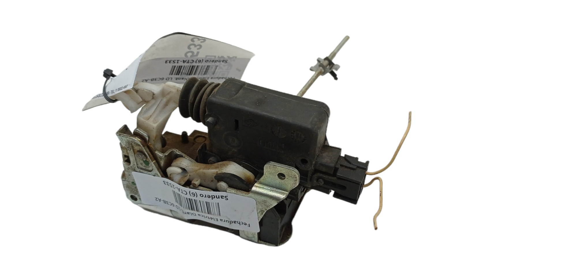 Fechadura Elétrica TRASEIRA LE Renault Sandero 2013  2014 7
