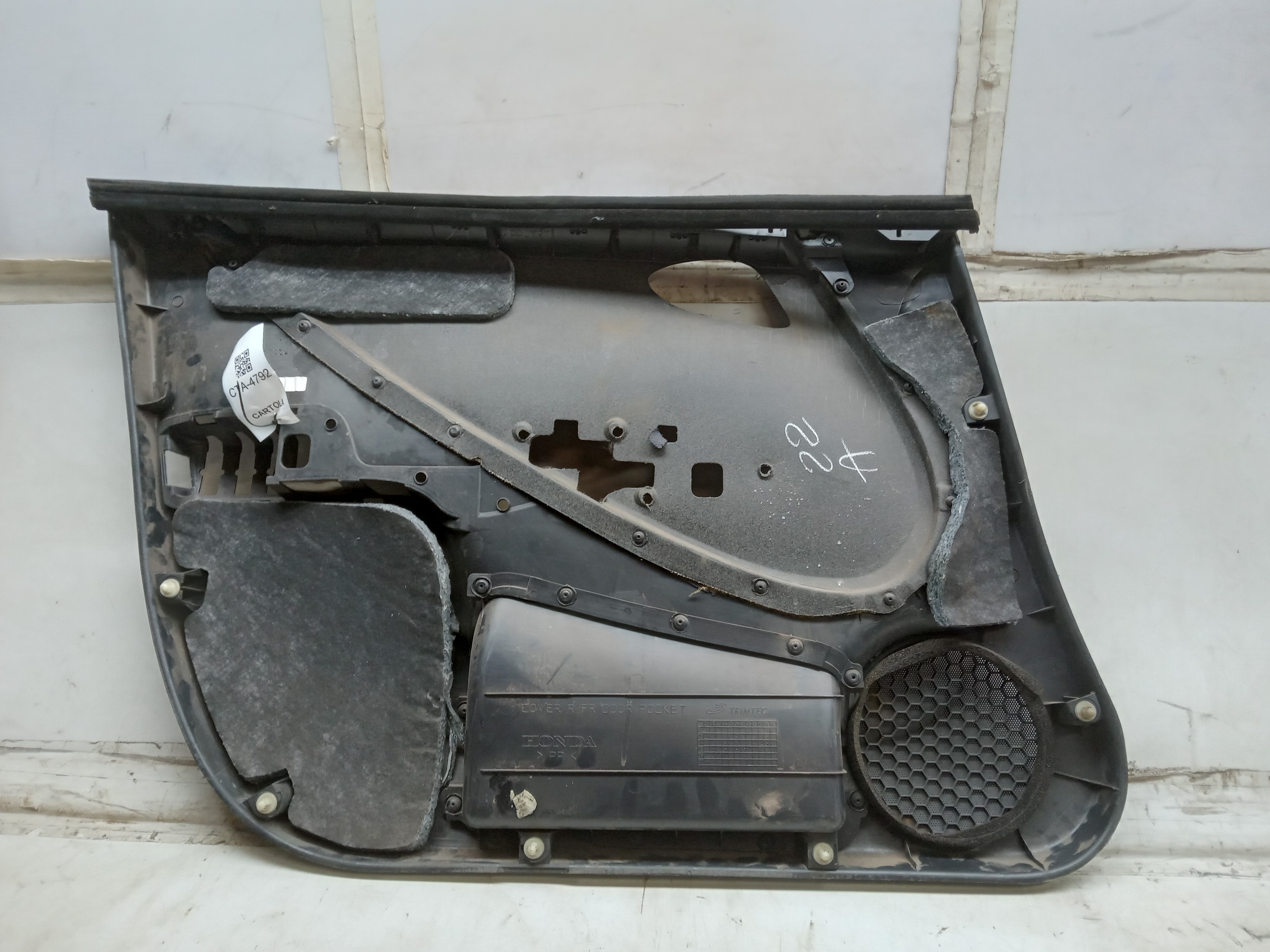 FORRO PORTA DIANT LD HONDA FIT 2007 2