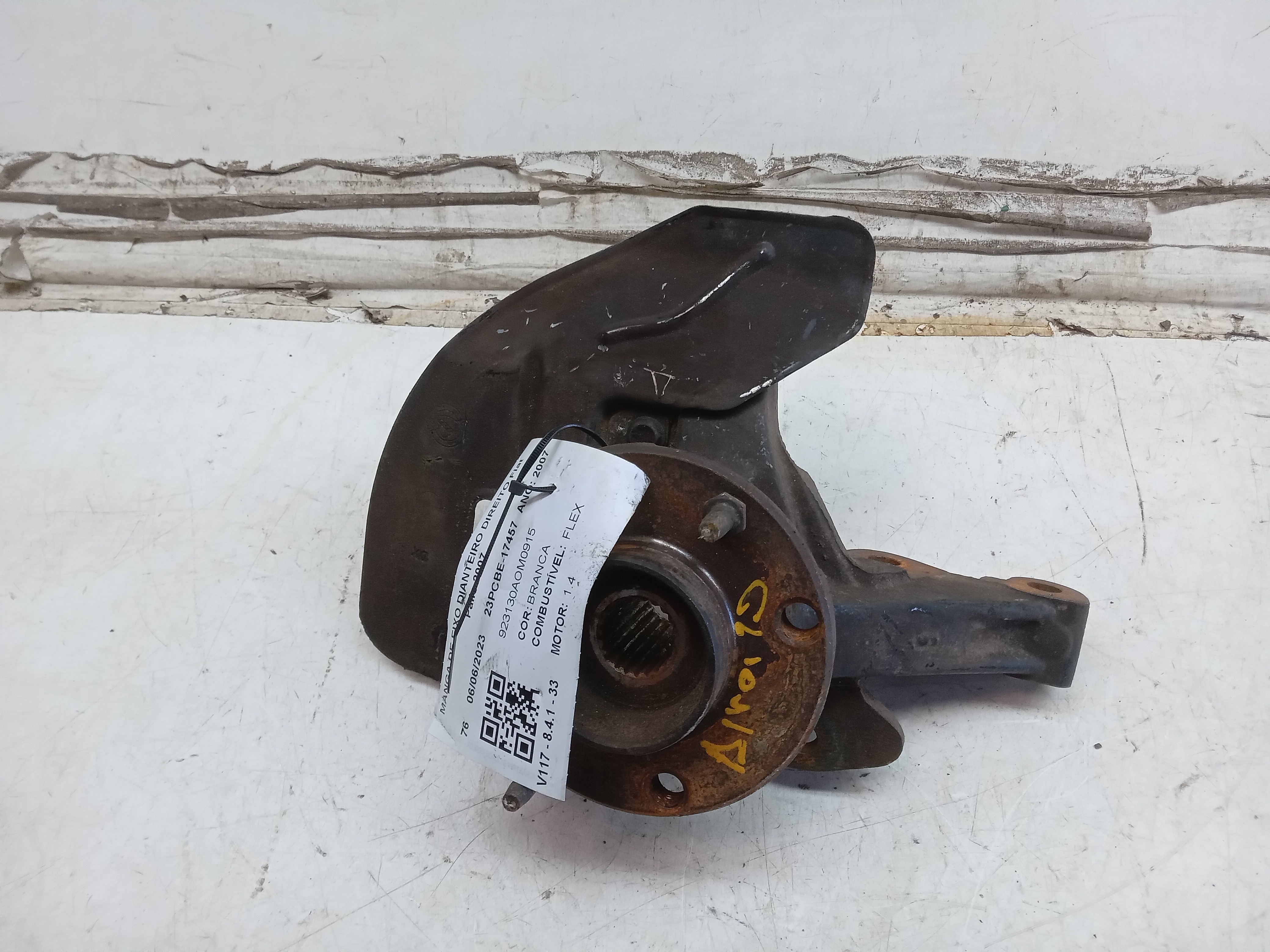 MONTANTE DIANTEIRO LD Fiat Palio 2007 2