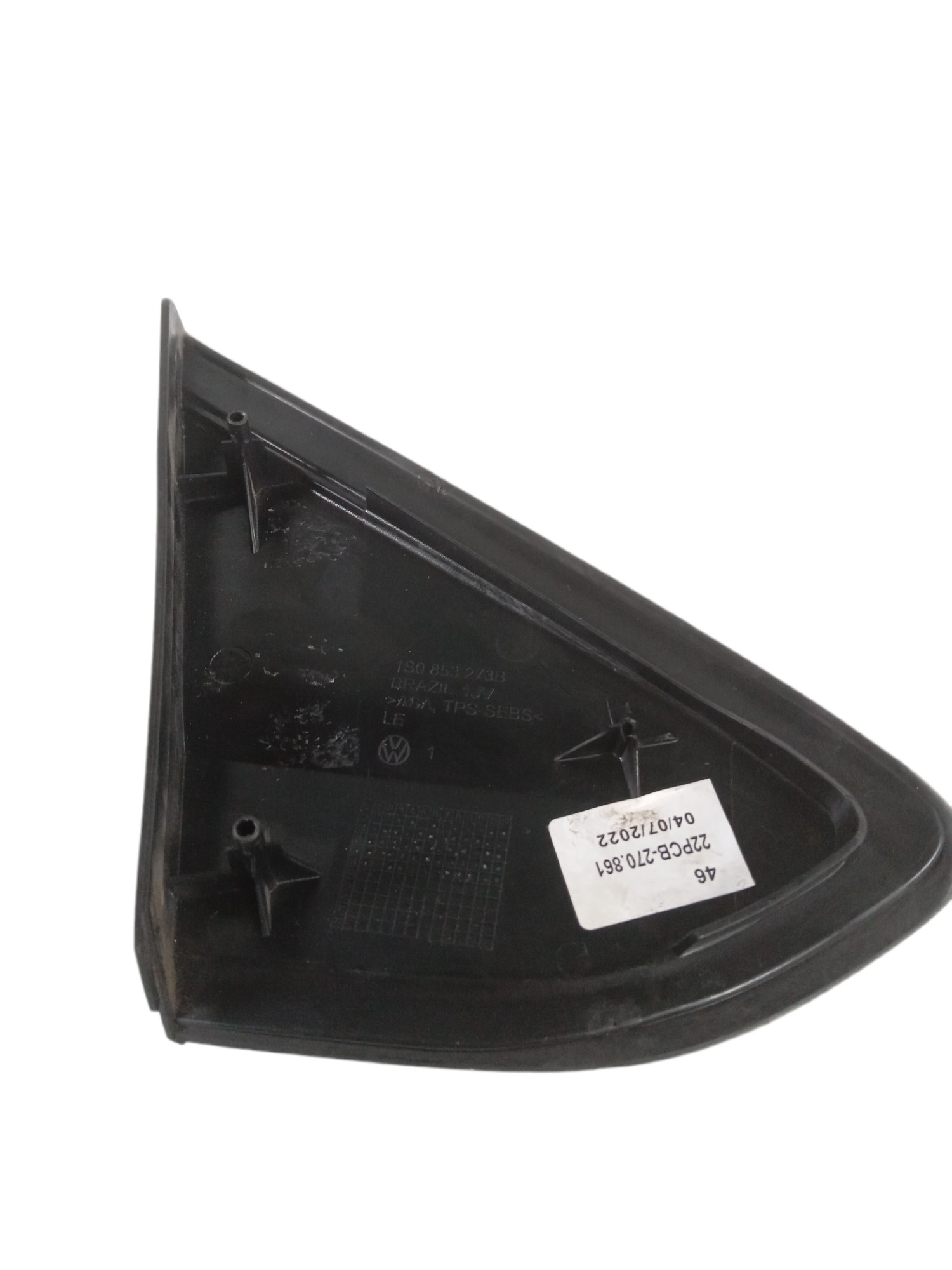 1s0853273b Moldura Ext Retrovisor Esq Vw Up 2013/17 2