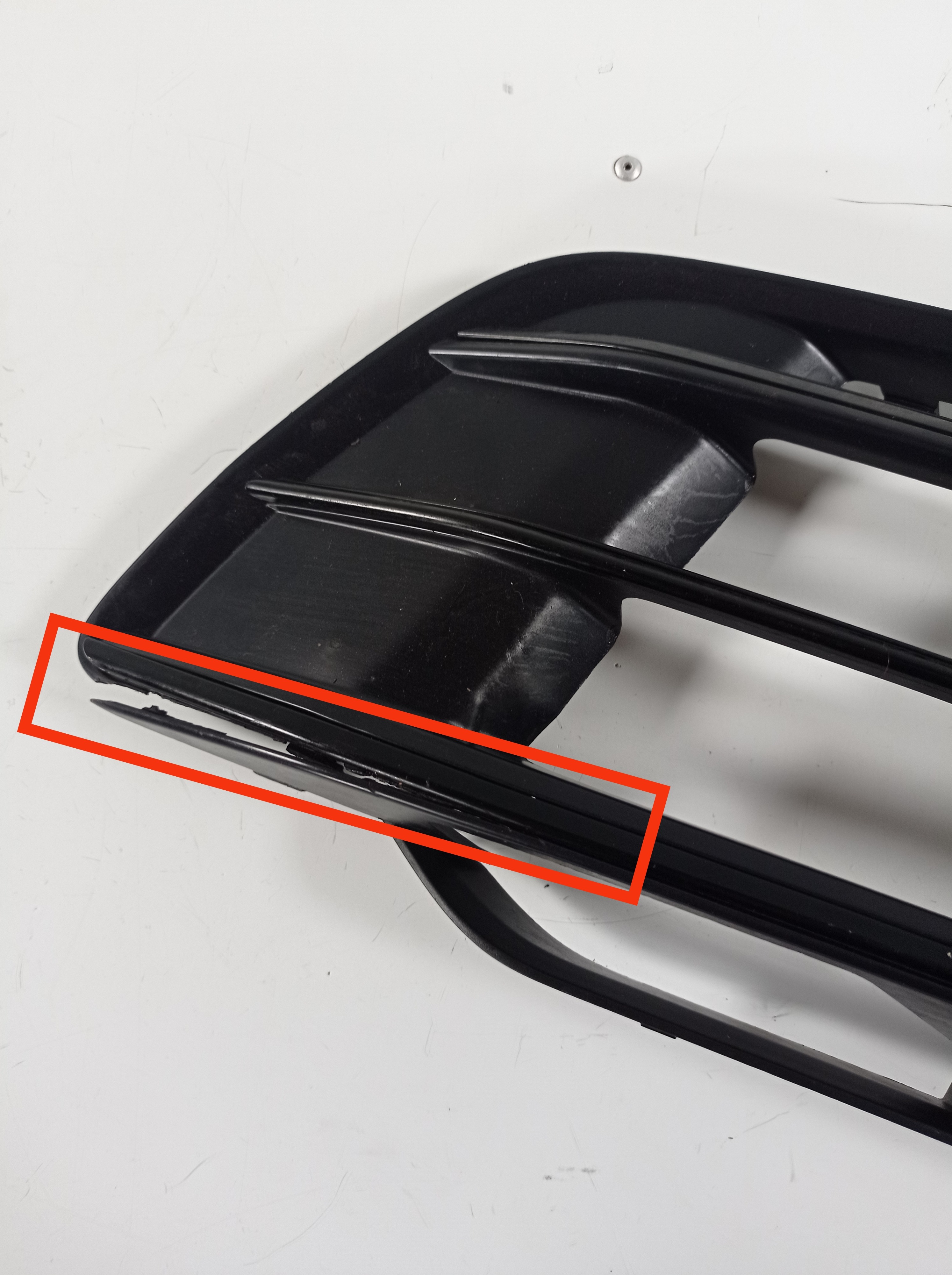 Grade Farol Milha Esquerda Parachoque Diant Audi Q5 2018 6