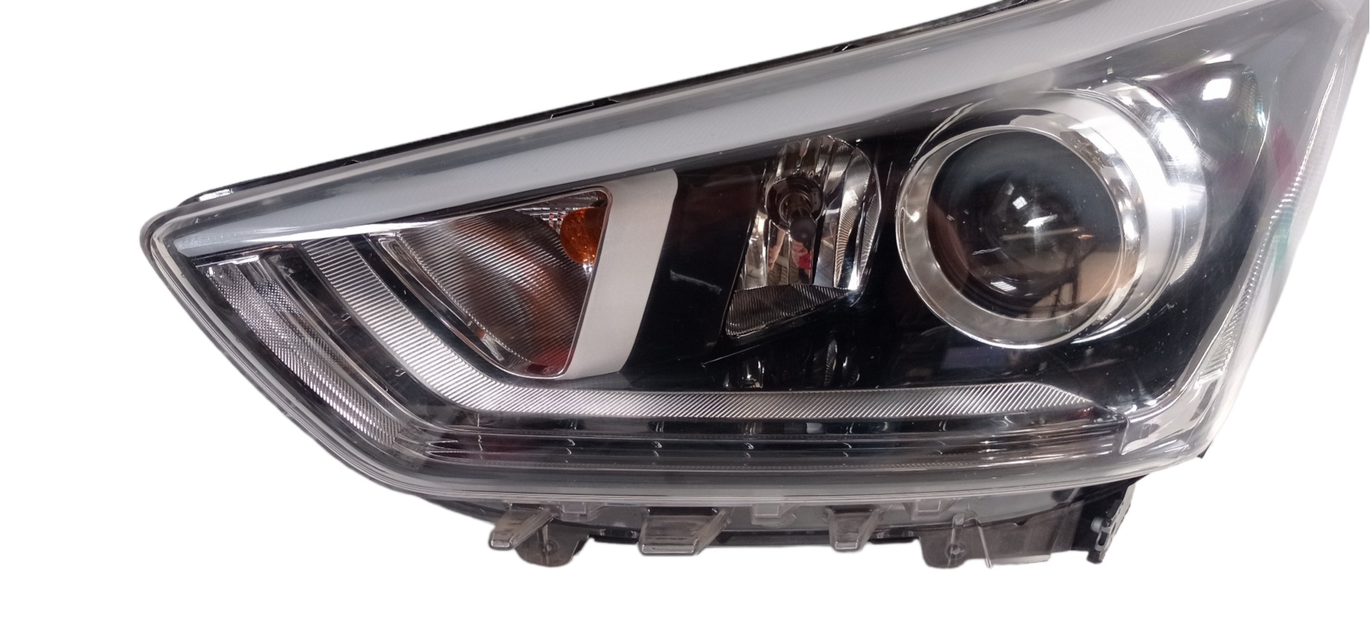 Farol Dianteiro Esquerdo Hyundai Creta 2017 A 2019 P/ Recu 3