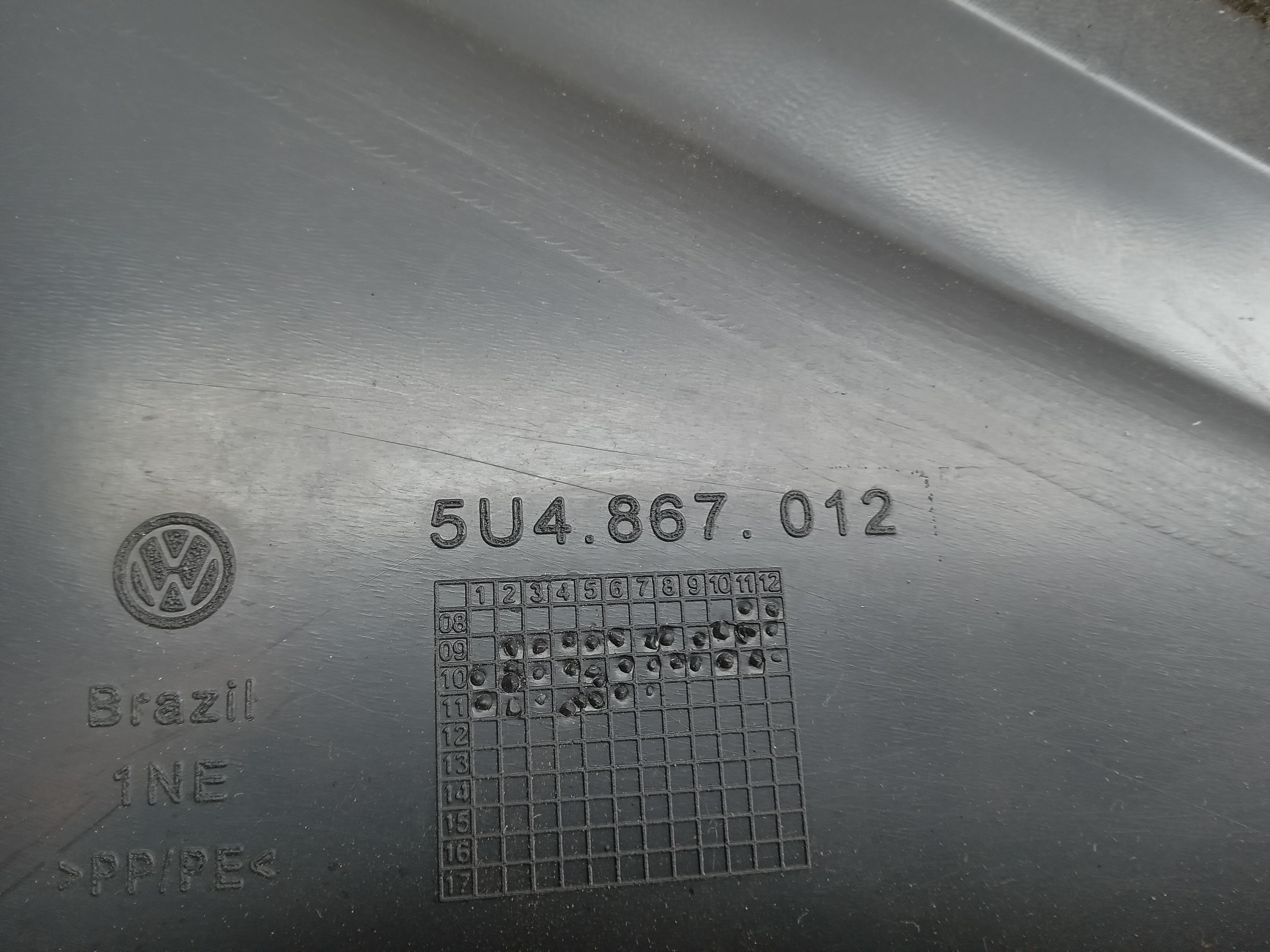 FORRO PORTA DIANT LD Volkswagen Gol 2012 3