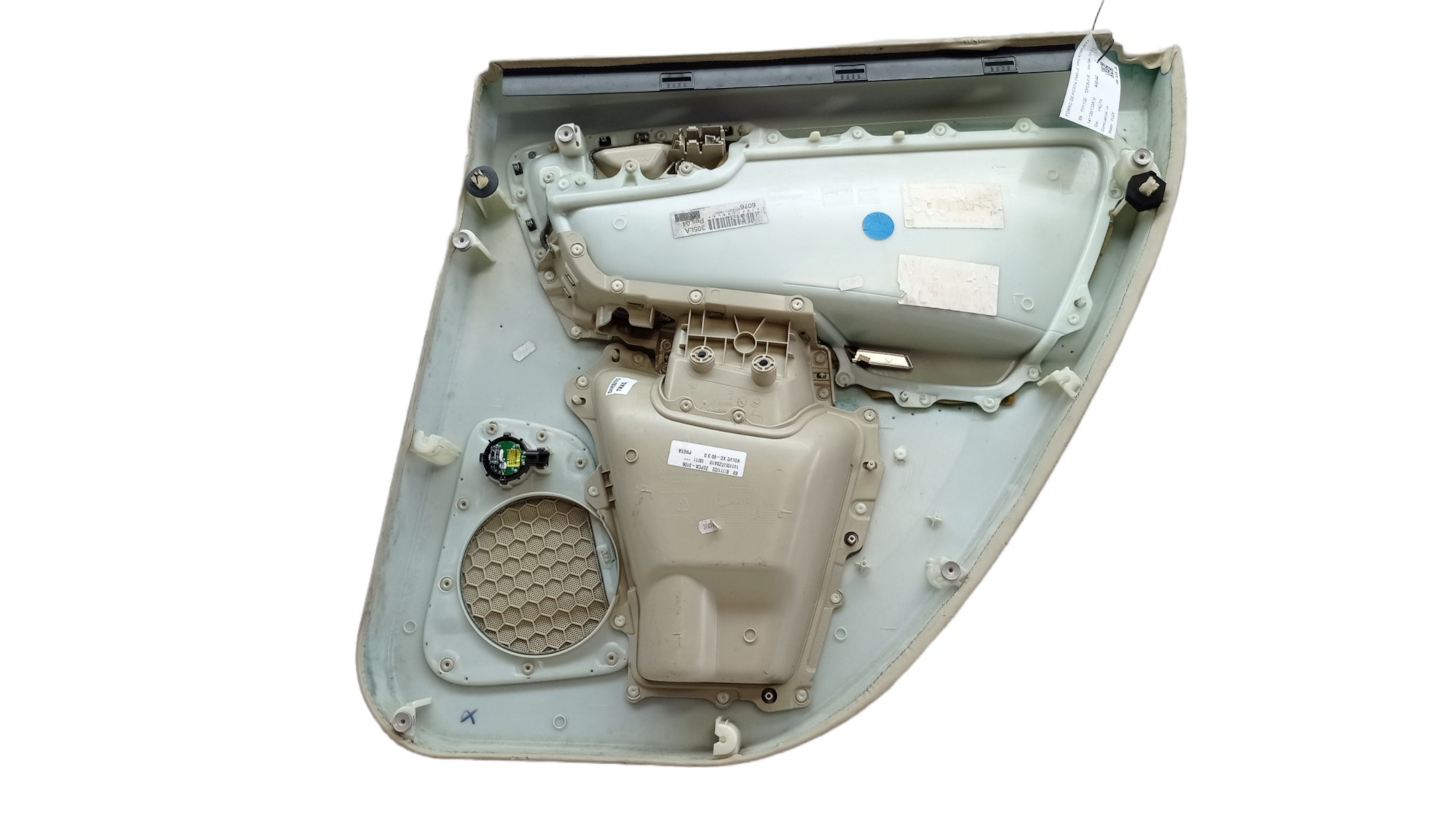 Forro De Porta Tras Le  Volvo Xc60 2011 Para Recuperar 4