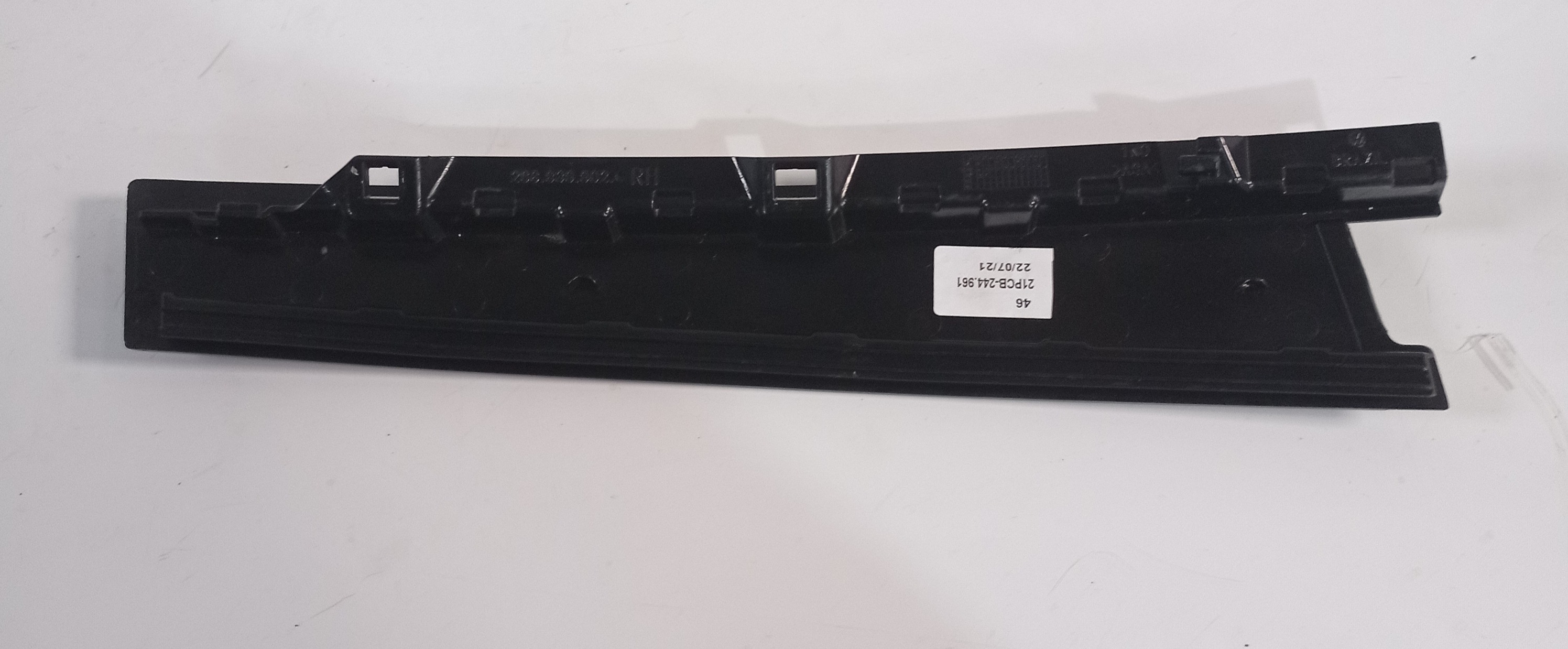 2g6839902 Moldura Coluna Porta Tras Direita Vw Polo 2017 19 2