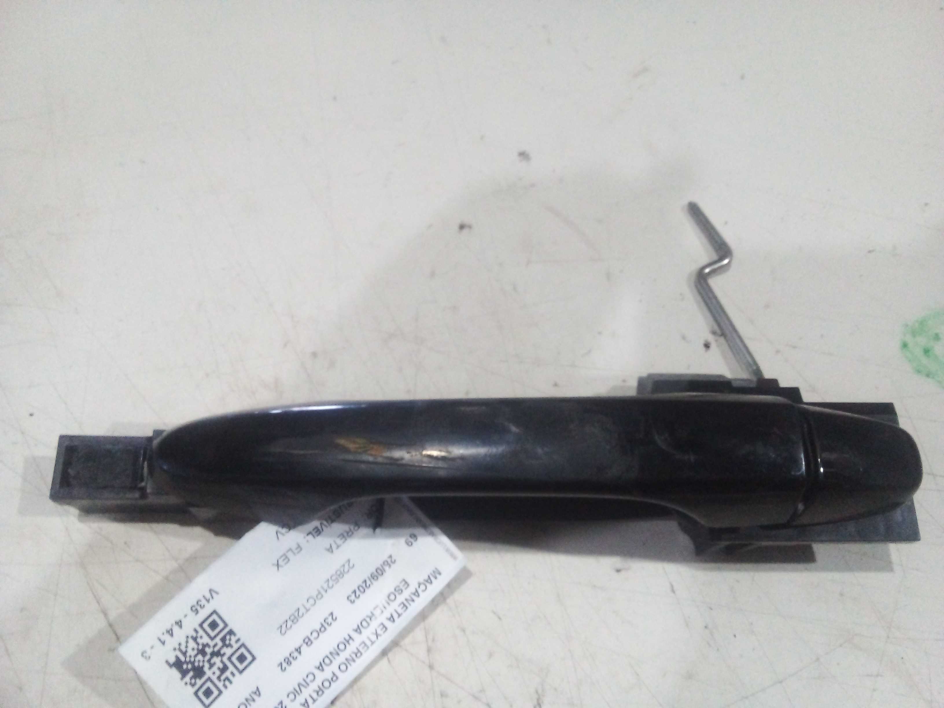 MAÇANETA EXTERNO PORTA TRASEIRA ESQUERDA HONDA CIVIC 2015 1