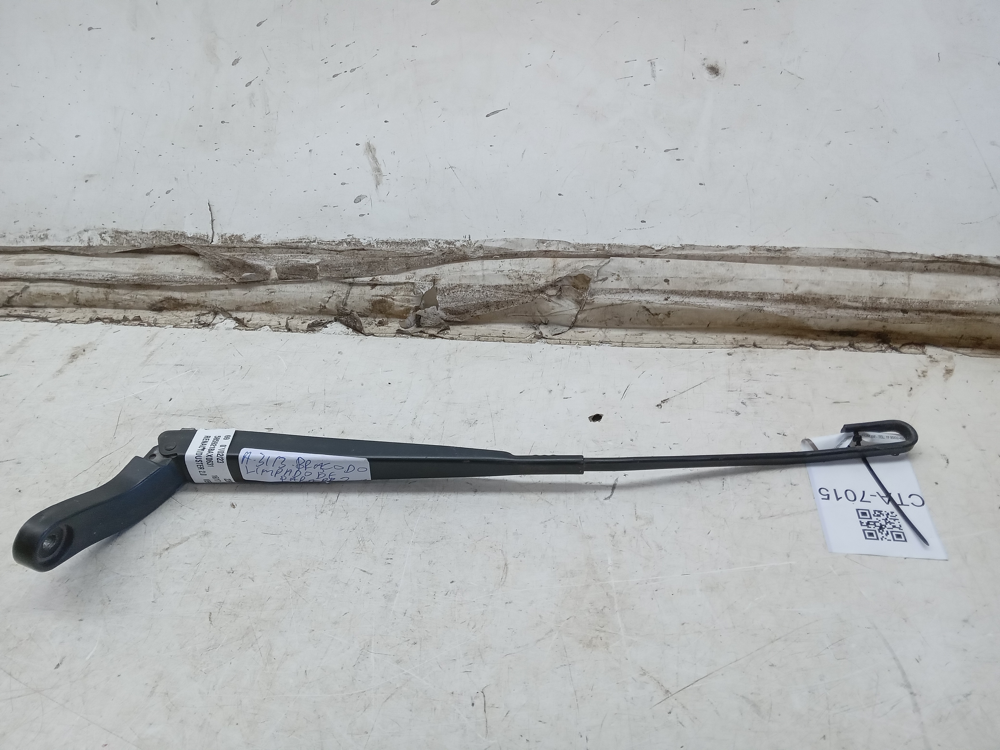 HASTE BRAÇO LIMPADOR PARABRISA RENAULT DUSTER 2.0 2017 2