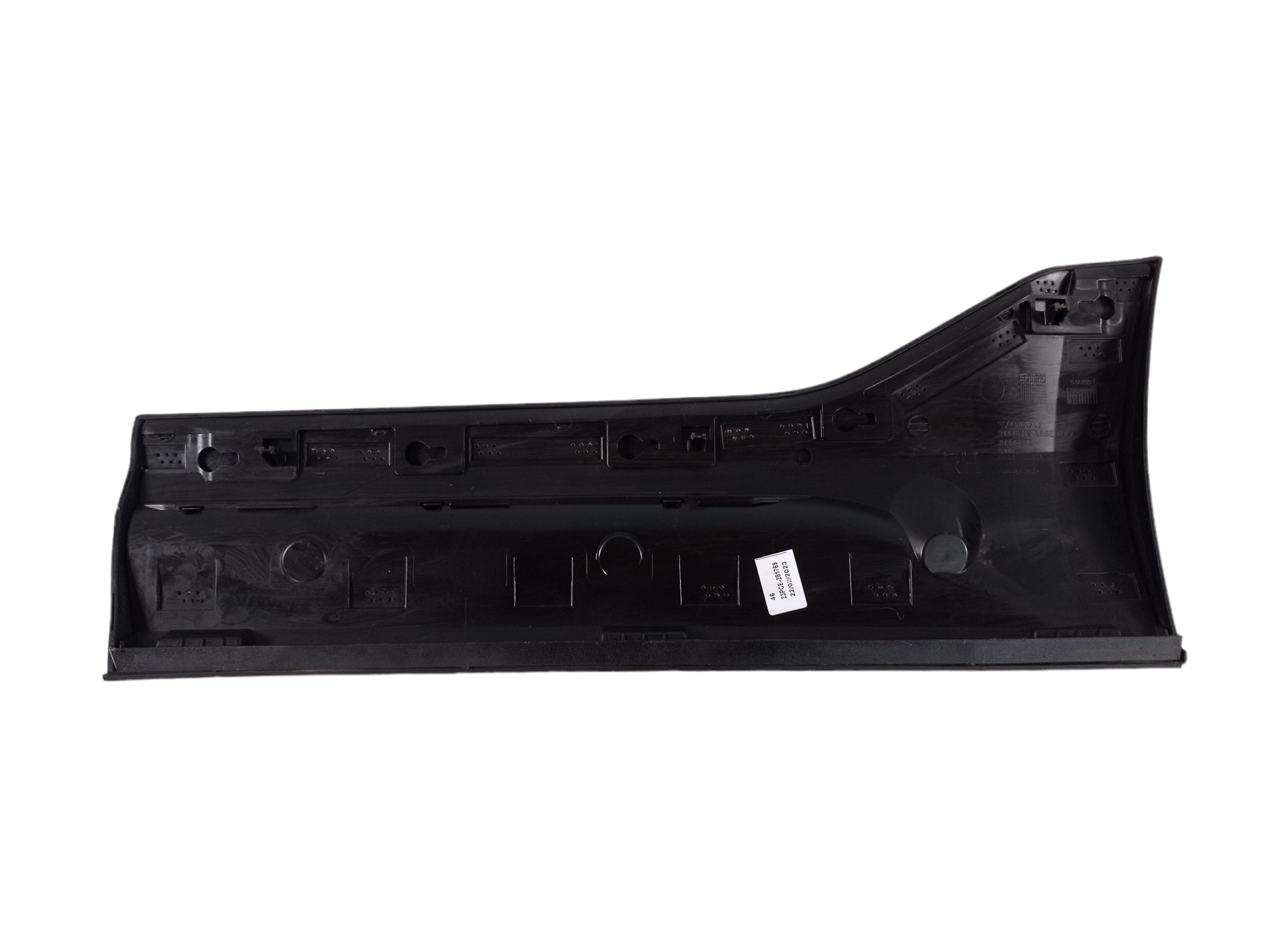 Moldura Porta Traseira Direita Volvo Xc40 2018 A 2020 Preto 4