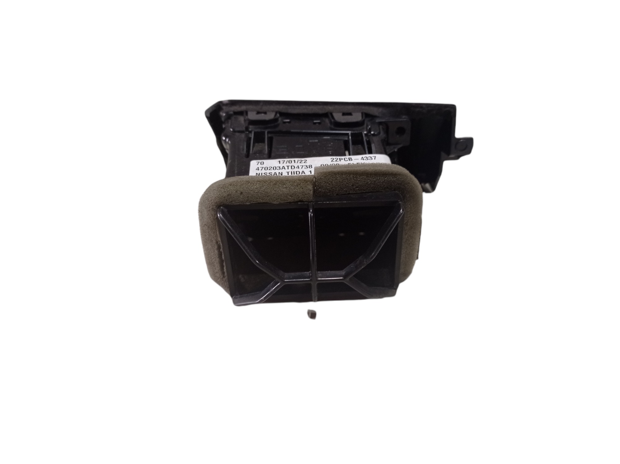 Difusor De Ar Lateral Esquerdo Nissan Tiida 2009 Original 4