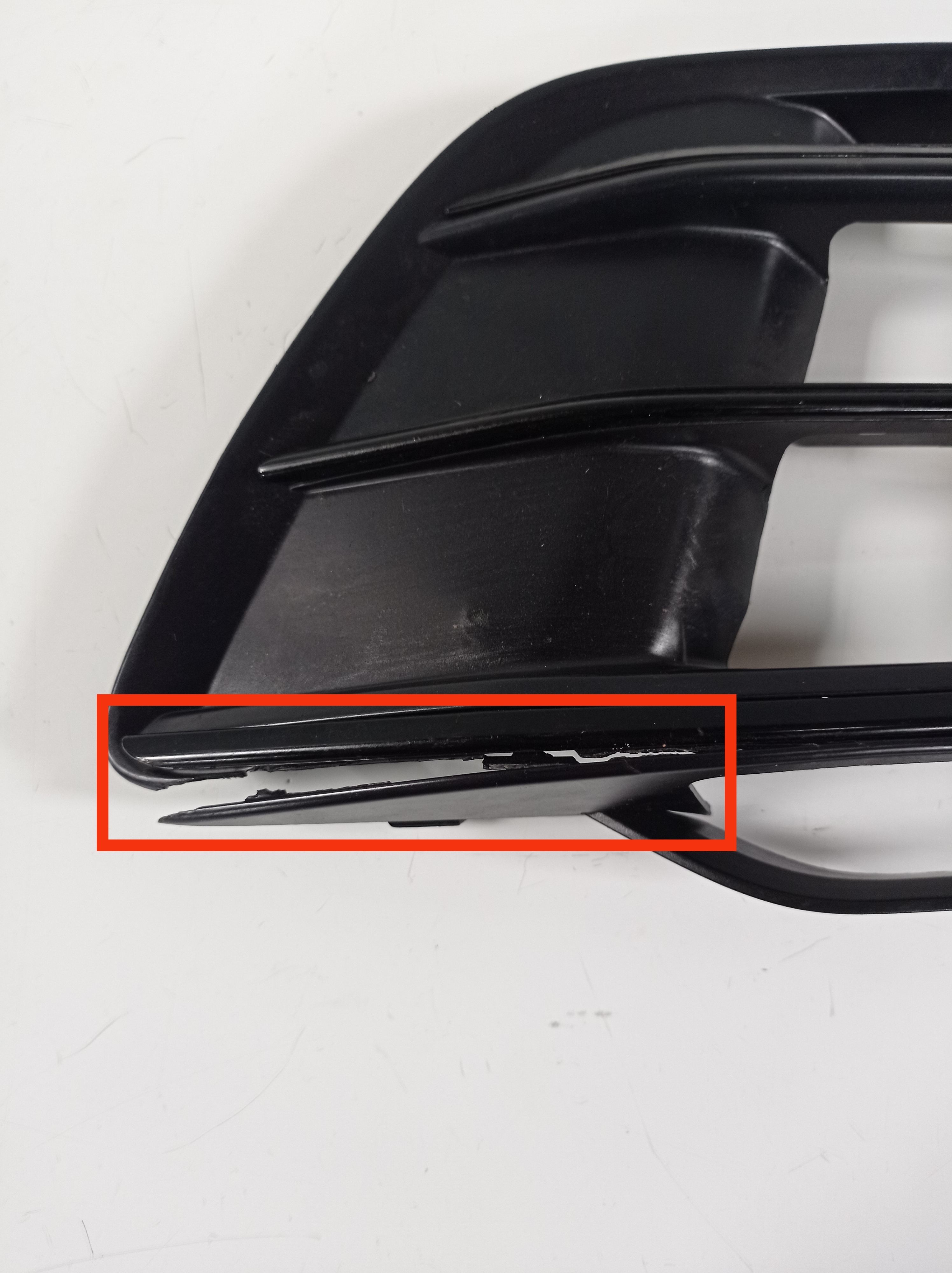 Grade Farol Milha Esquerda Parachoque Diant Audi Q5 2018 8