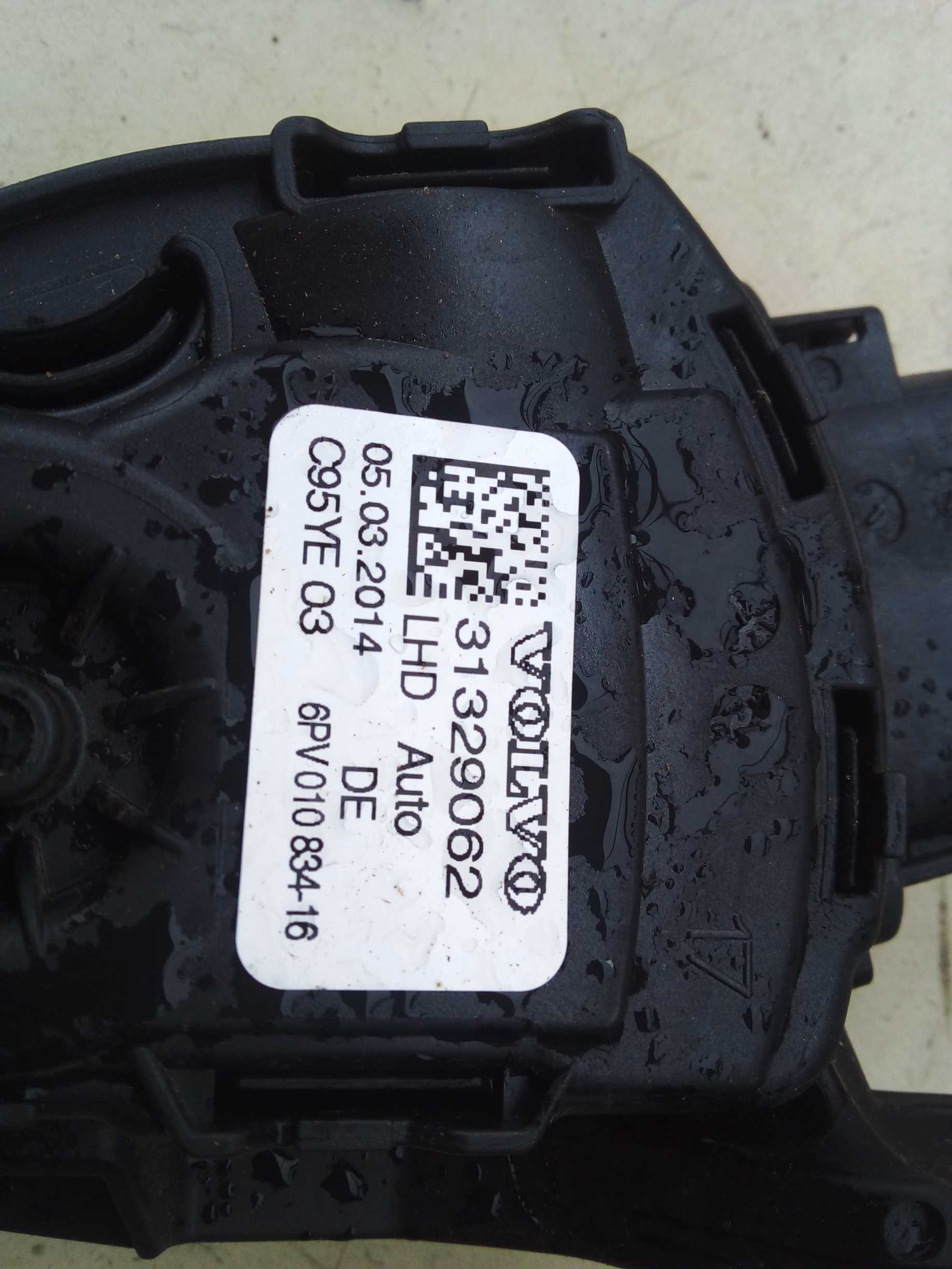 PEDAL ACELERADOR VOLVO XC60 2014 MOTOR 3.0 31329062 2