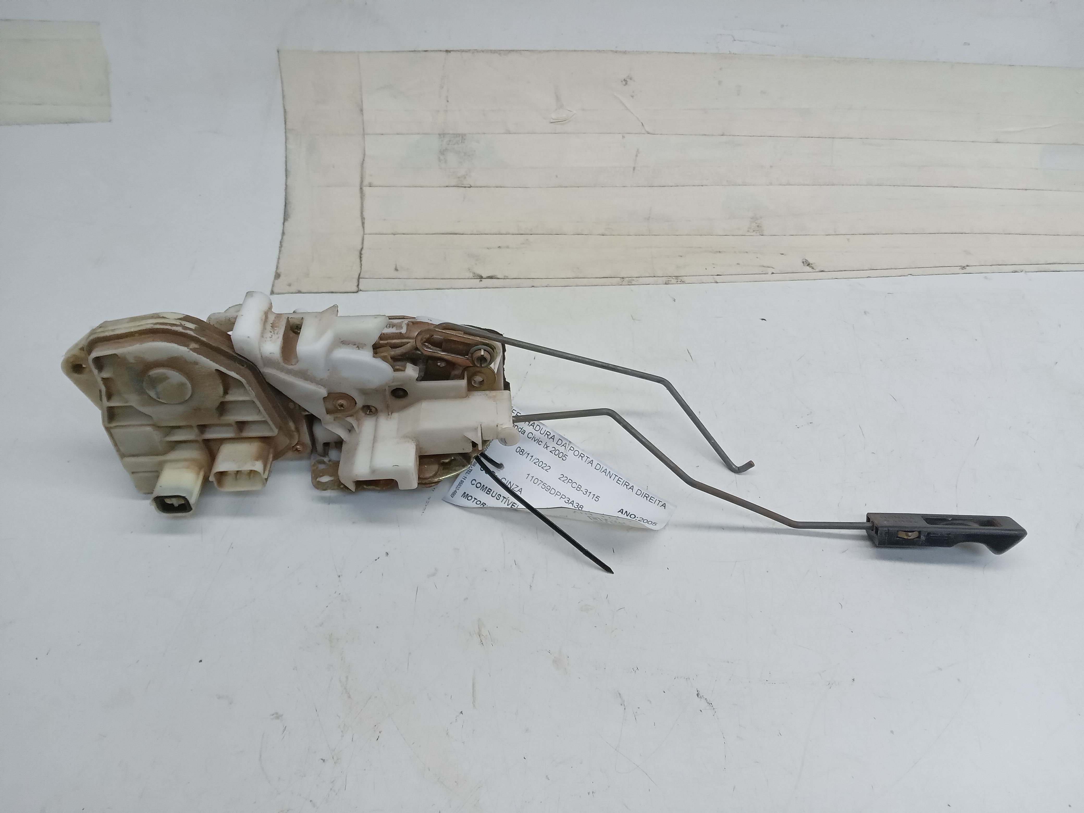 FECHADURA DIANTEIRA LD Honda Civic lx 2005 1