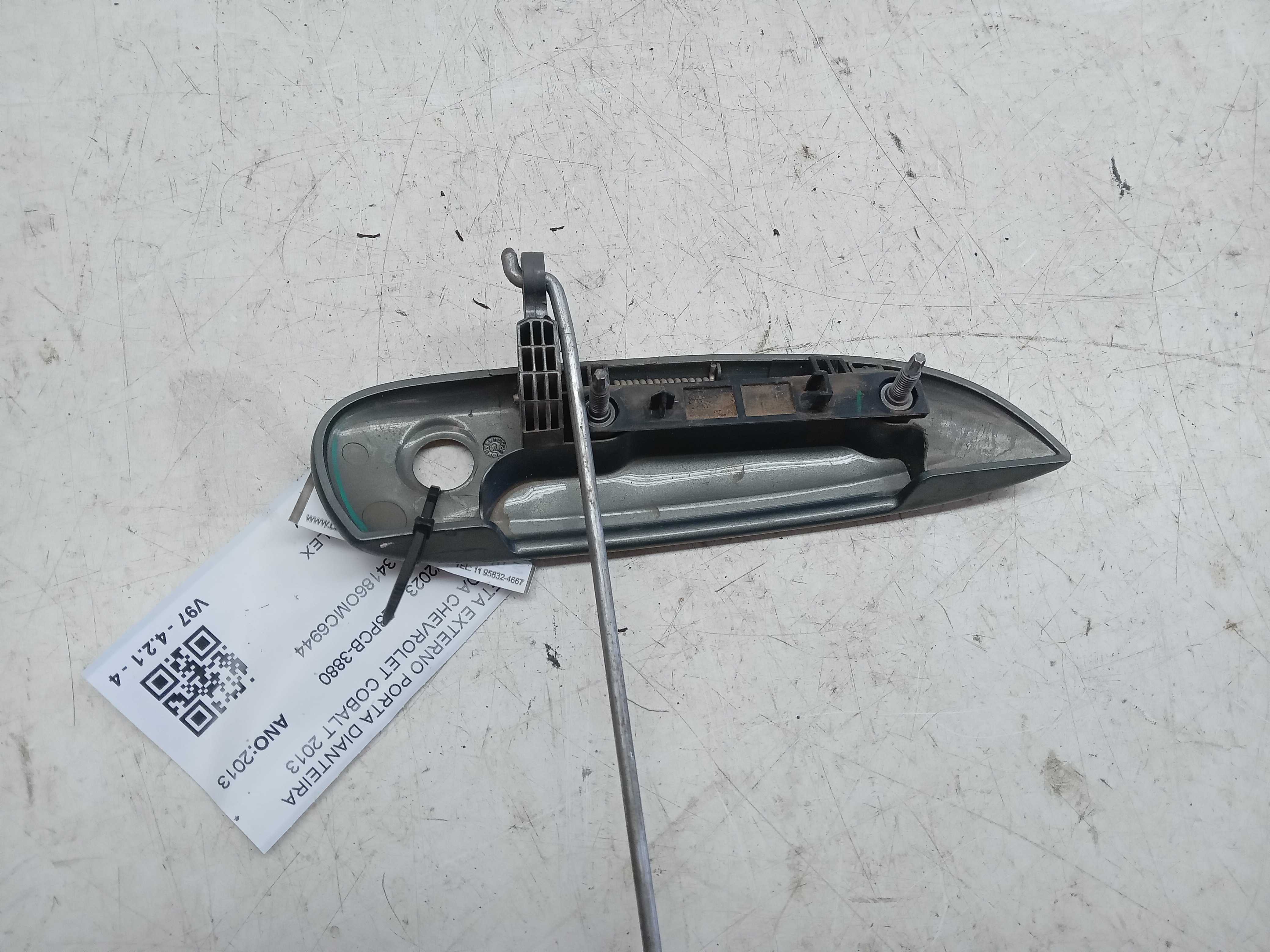MAÇANETA EXTERNO PORTA DIANTEIRA LE CHEVROLET COBALT 2013 2