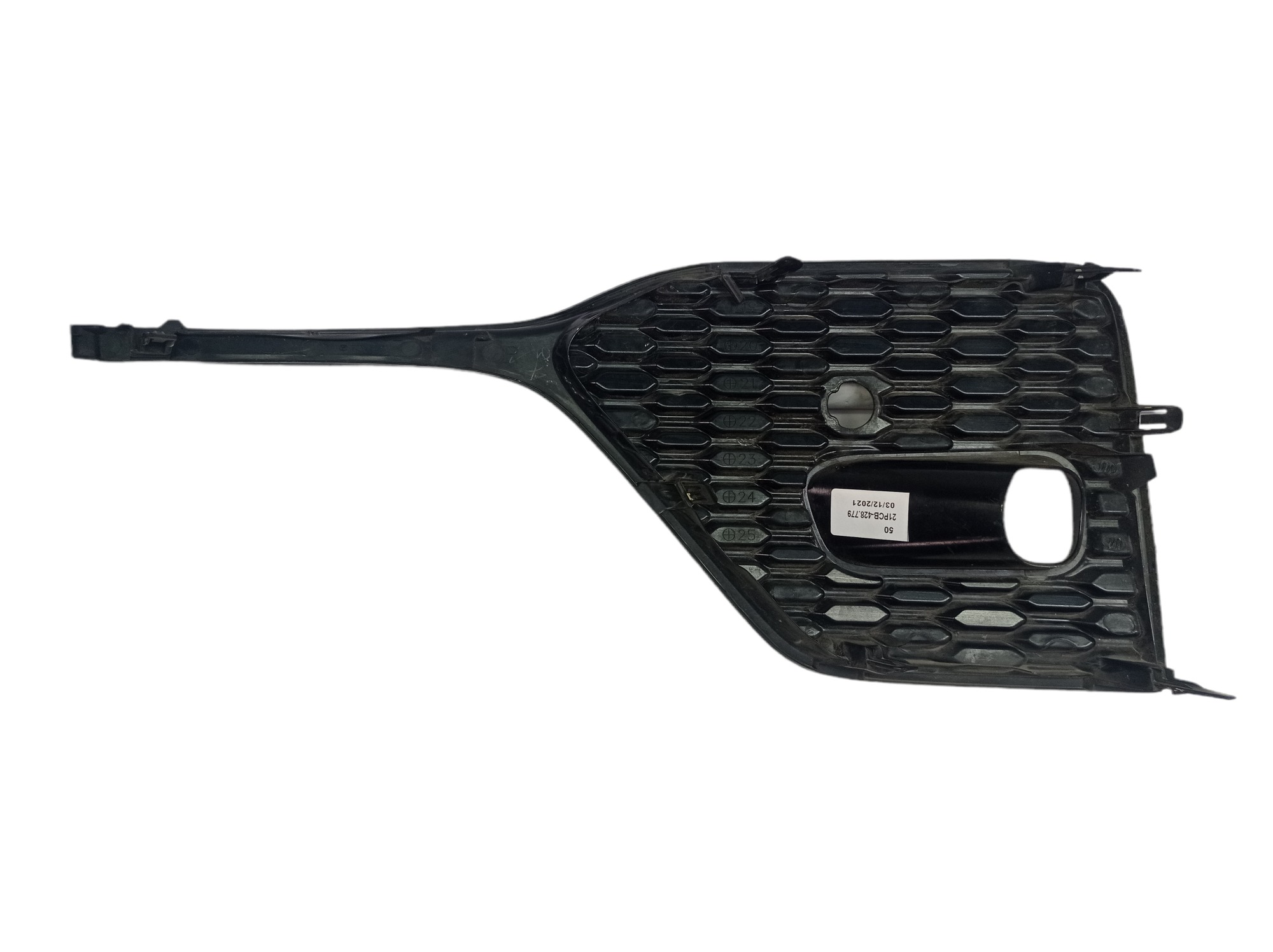 Moldura Farol  Milha Dir Toyota Sw4 2020 2021 2025 Original Preto Direito 2