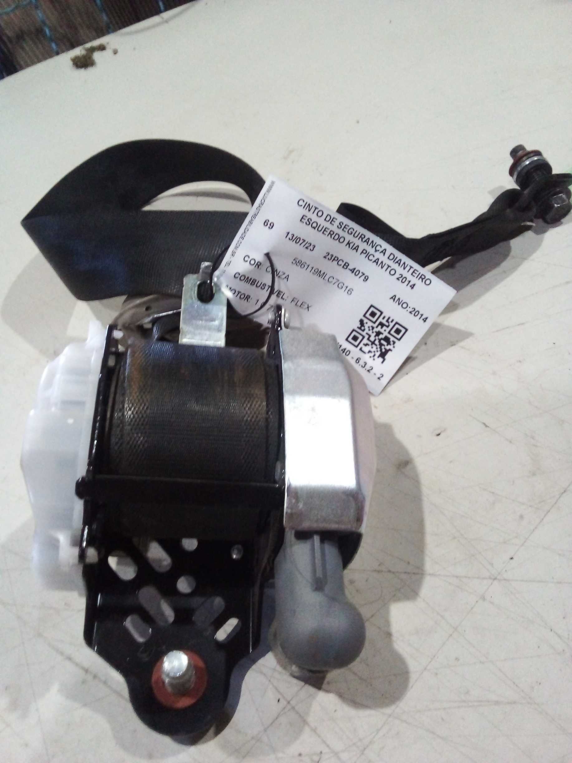 CINTO DE SEGURANÇA DIANTEIRO ESQUERDO KIA PICANTO 2014 2