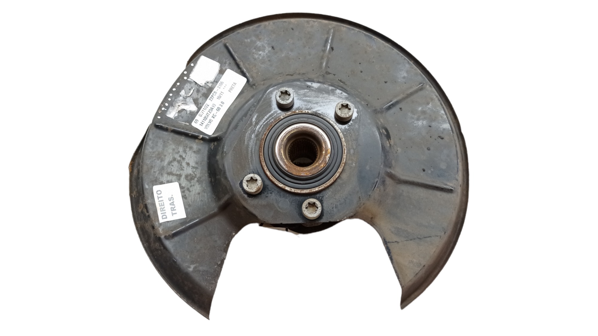 Cubo Espelho Tras Ld Volvo Xc60 2011 P/ Recuperar 1