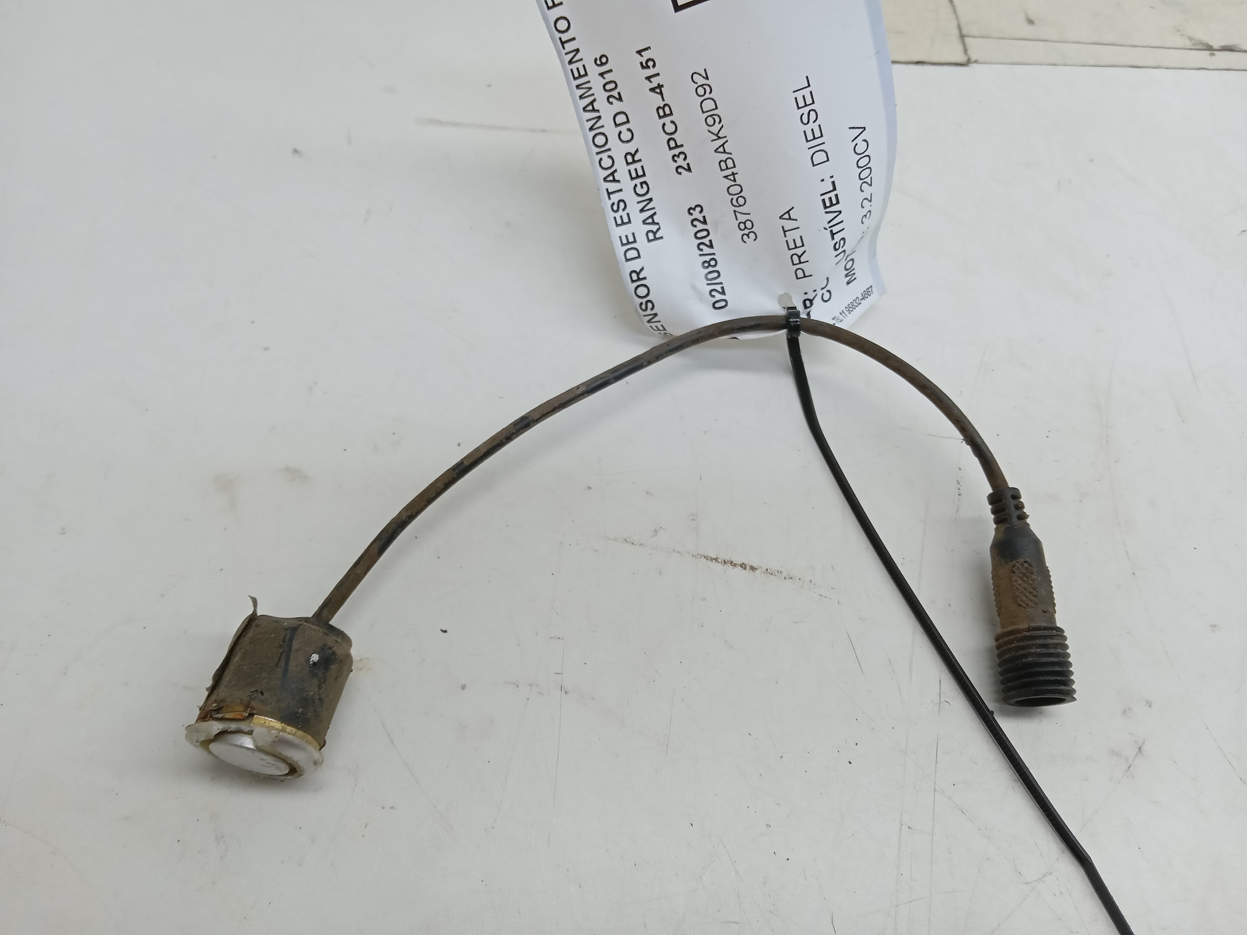 SENSOR ESTACIONAMENTO FORD RANGER CD 2016 2