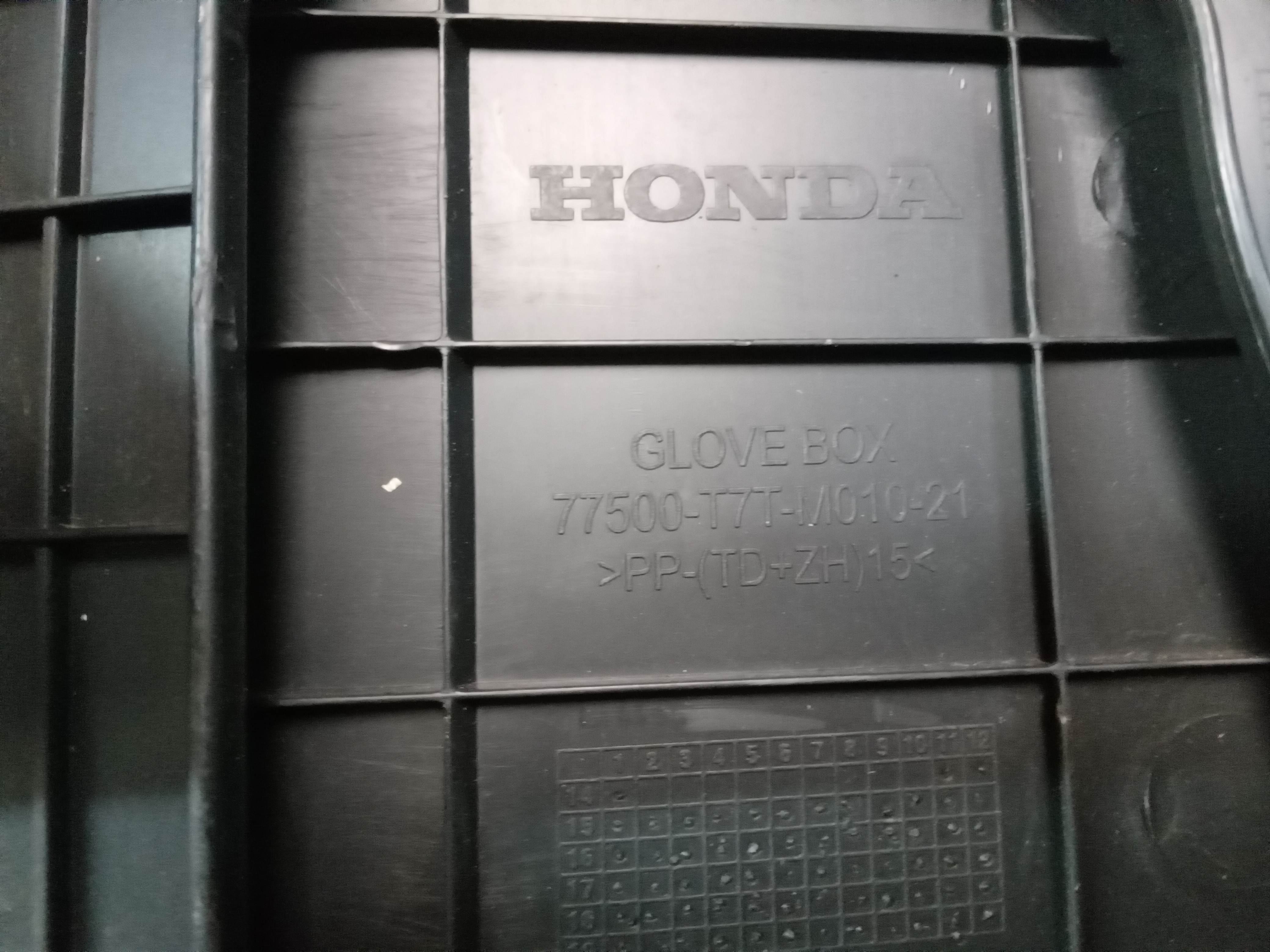 PORTA LUVAS HONDA HRV 2019 3
