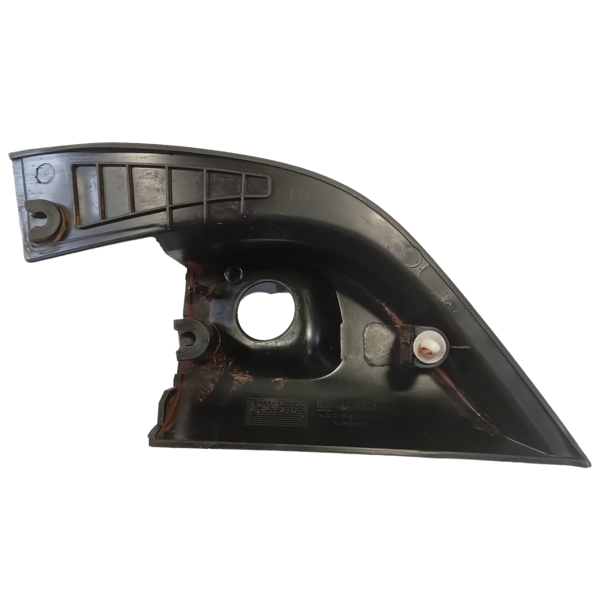 52095751 Moldura Interna Retrovisor Esq Gm Onix 2016 Preto 2