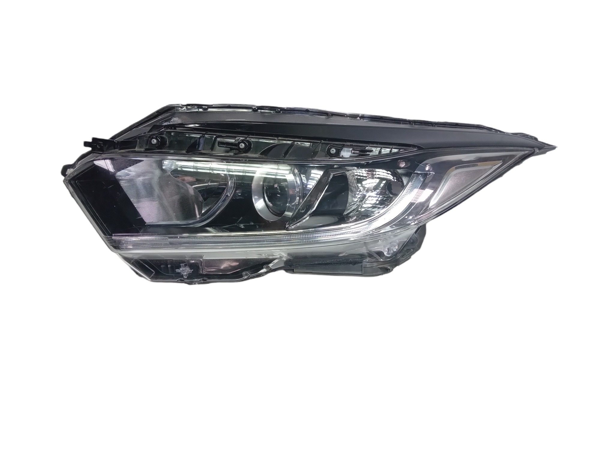 1007r007 Farol Esq Com Led Honda Hrv 2018 2020 P/ Recuperar