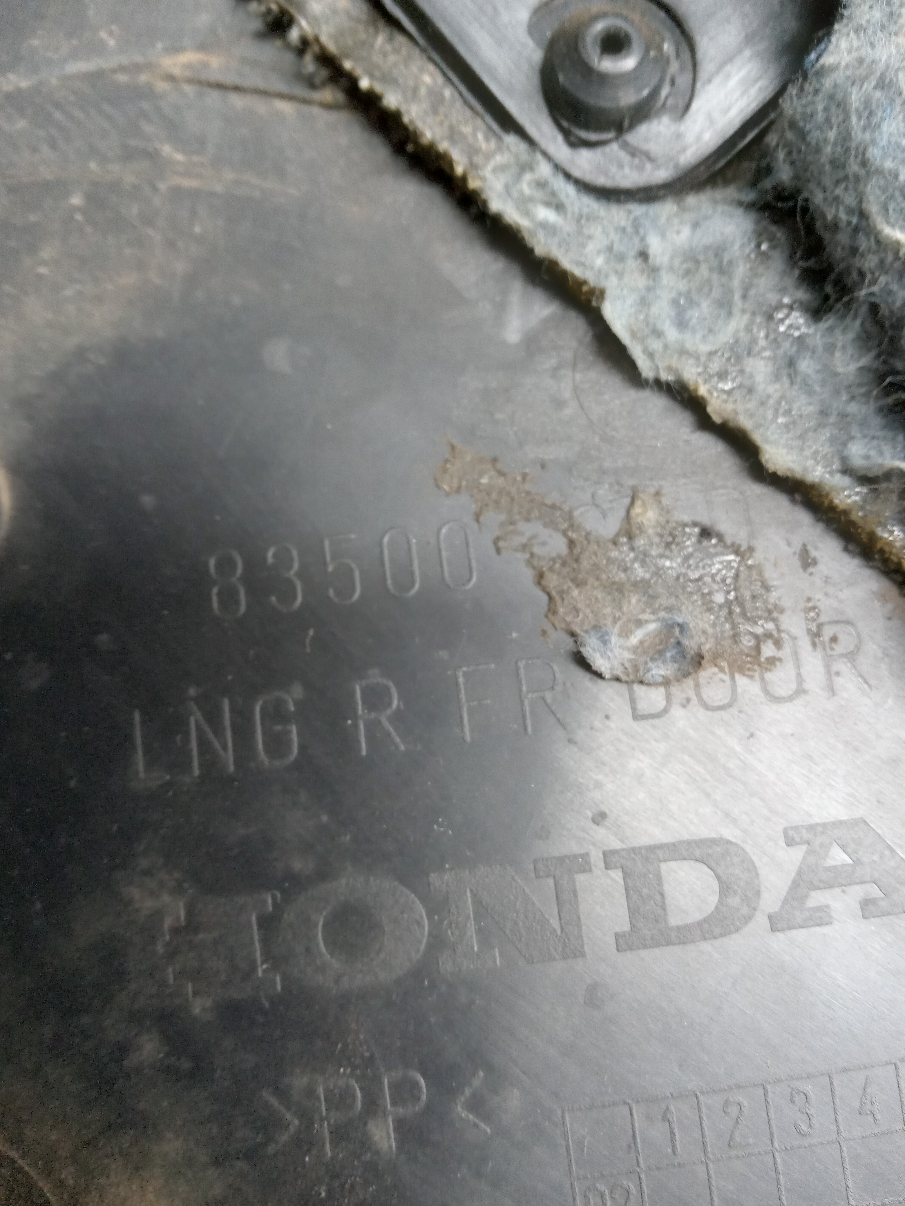 FORRO PORTA DIANT LD HONDA FIT 2004 3