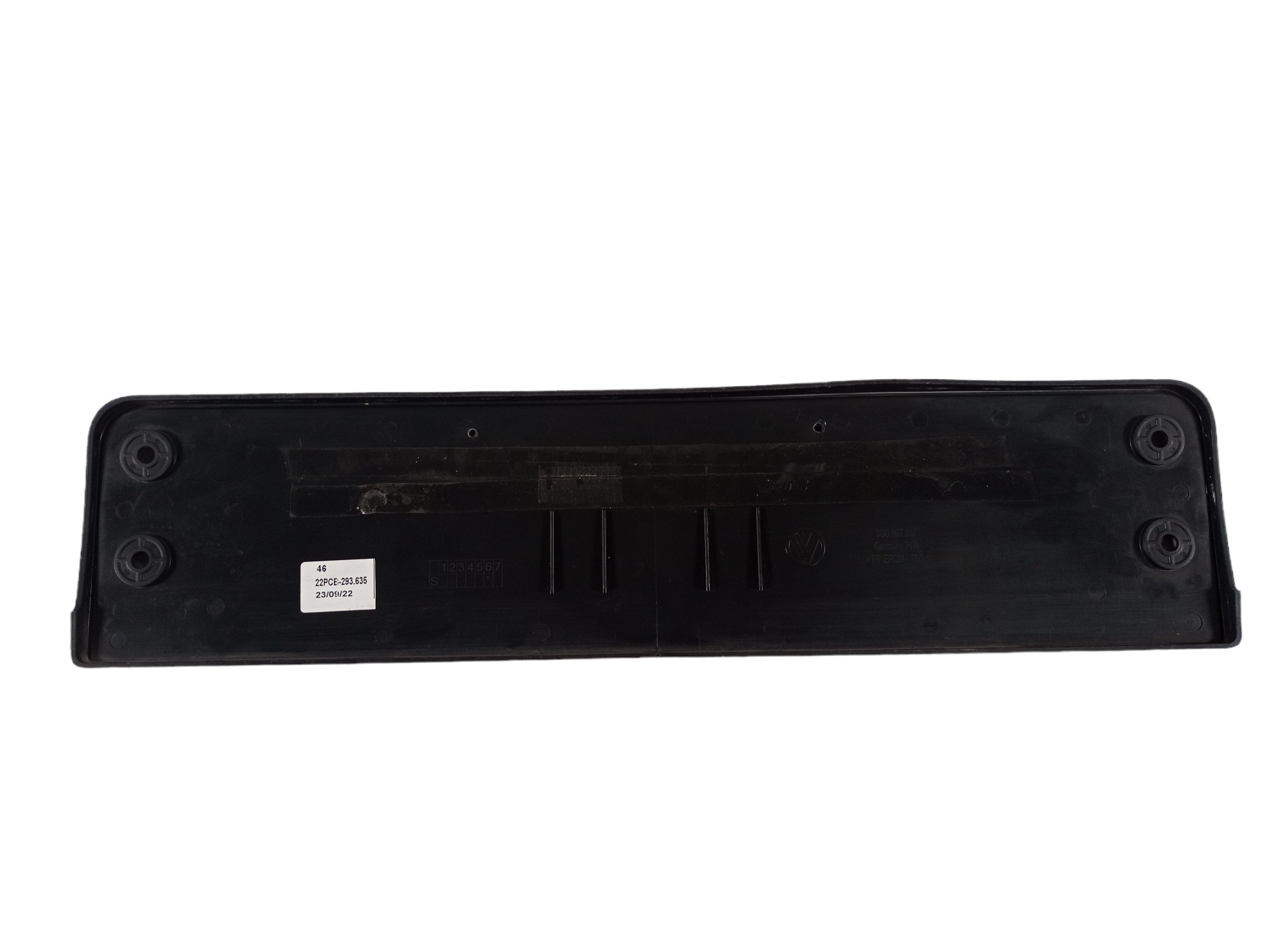 3g0807287 Moldura Suporte Placa Vw Passat 2015 A 2017 2