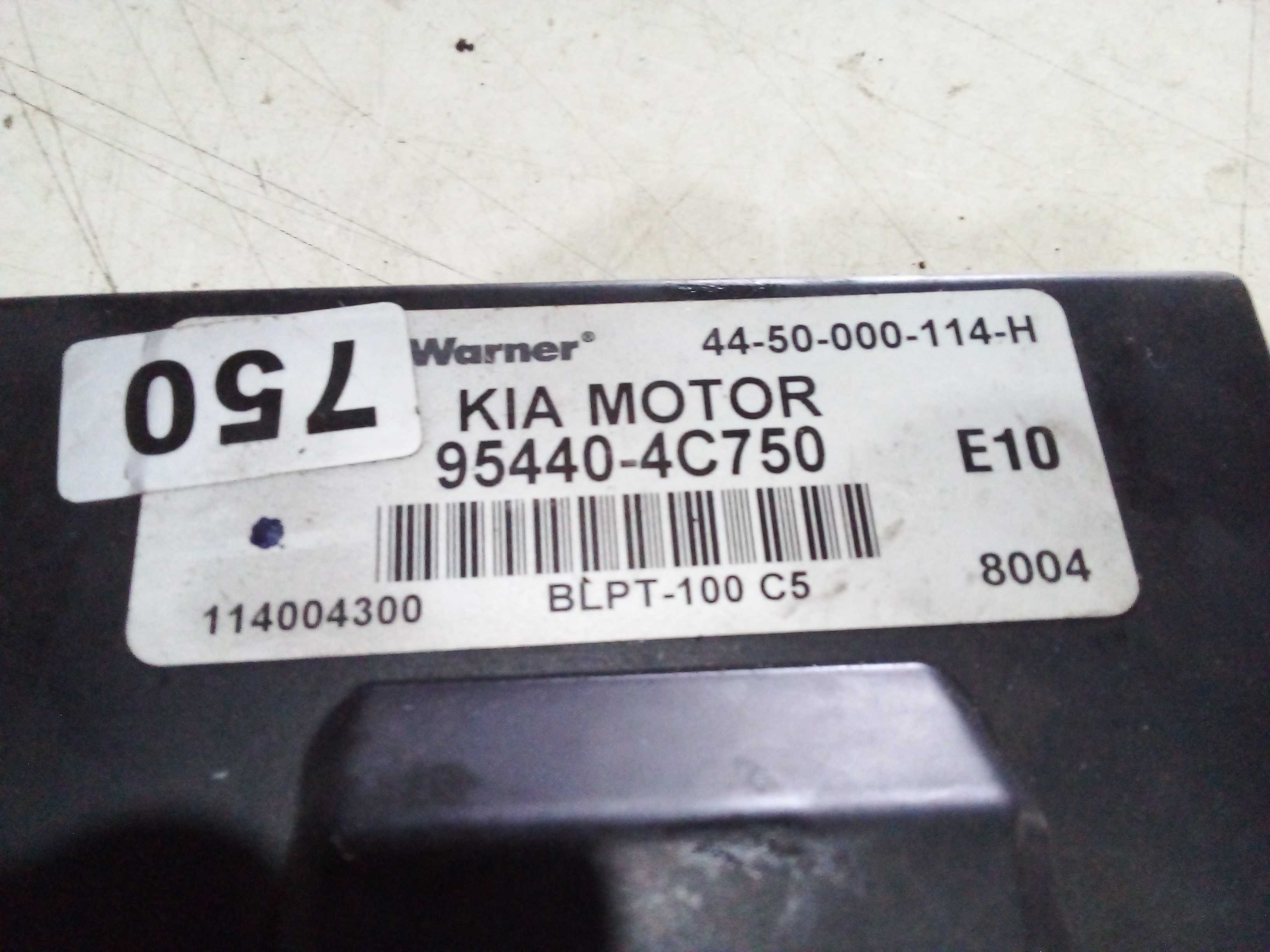 MODULO CONTROLE TRAÇÃO SORENTO 2009  954404C640 2