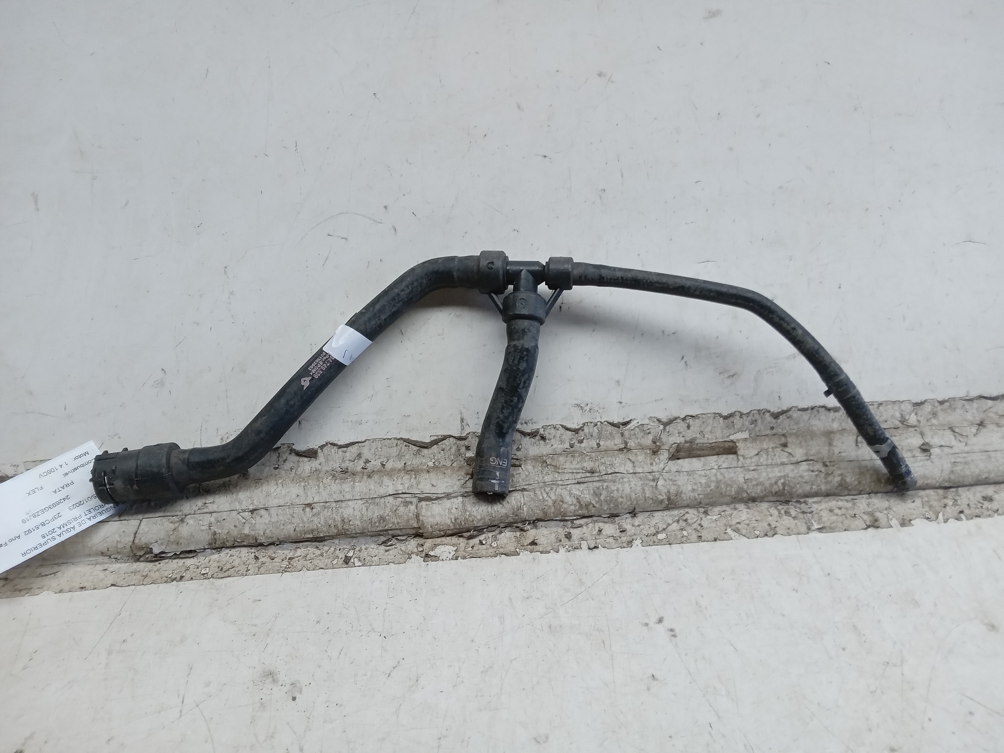 MANGUEIRA DE ÁGUA SUPERIOR CHEVROLET PRISMA 2018 1