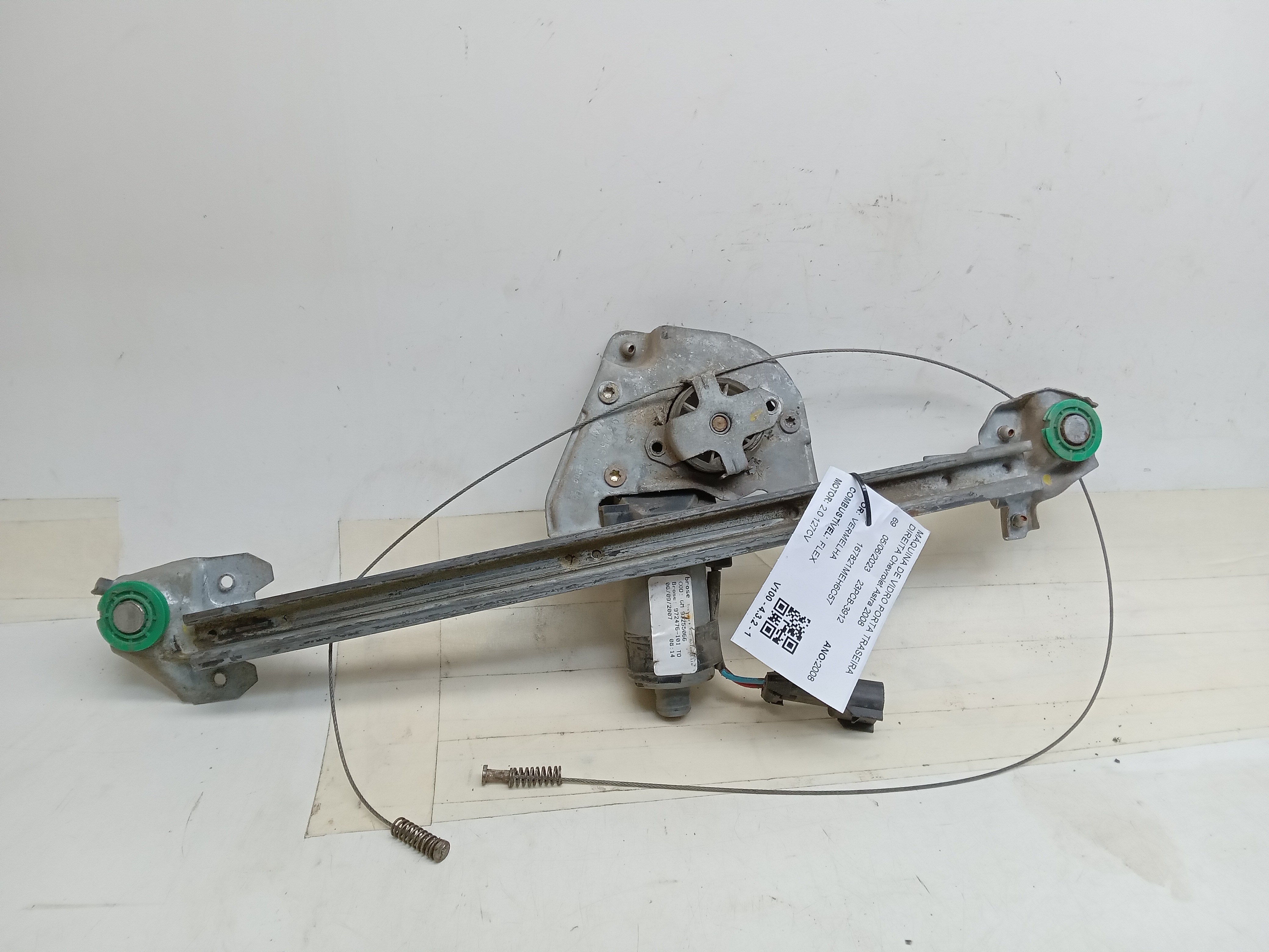 MÁQUINA VIDRO ELÉTRICO TRAS DIREITA Chevrolet Astra 2008 2