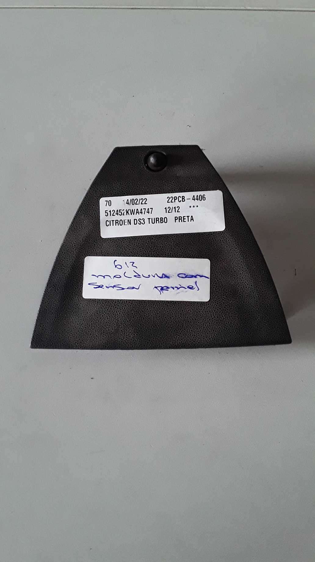 Moldura Com Sensor Painel Citroen Ds3 2012 9684153977 2