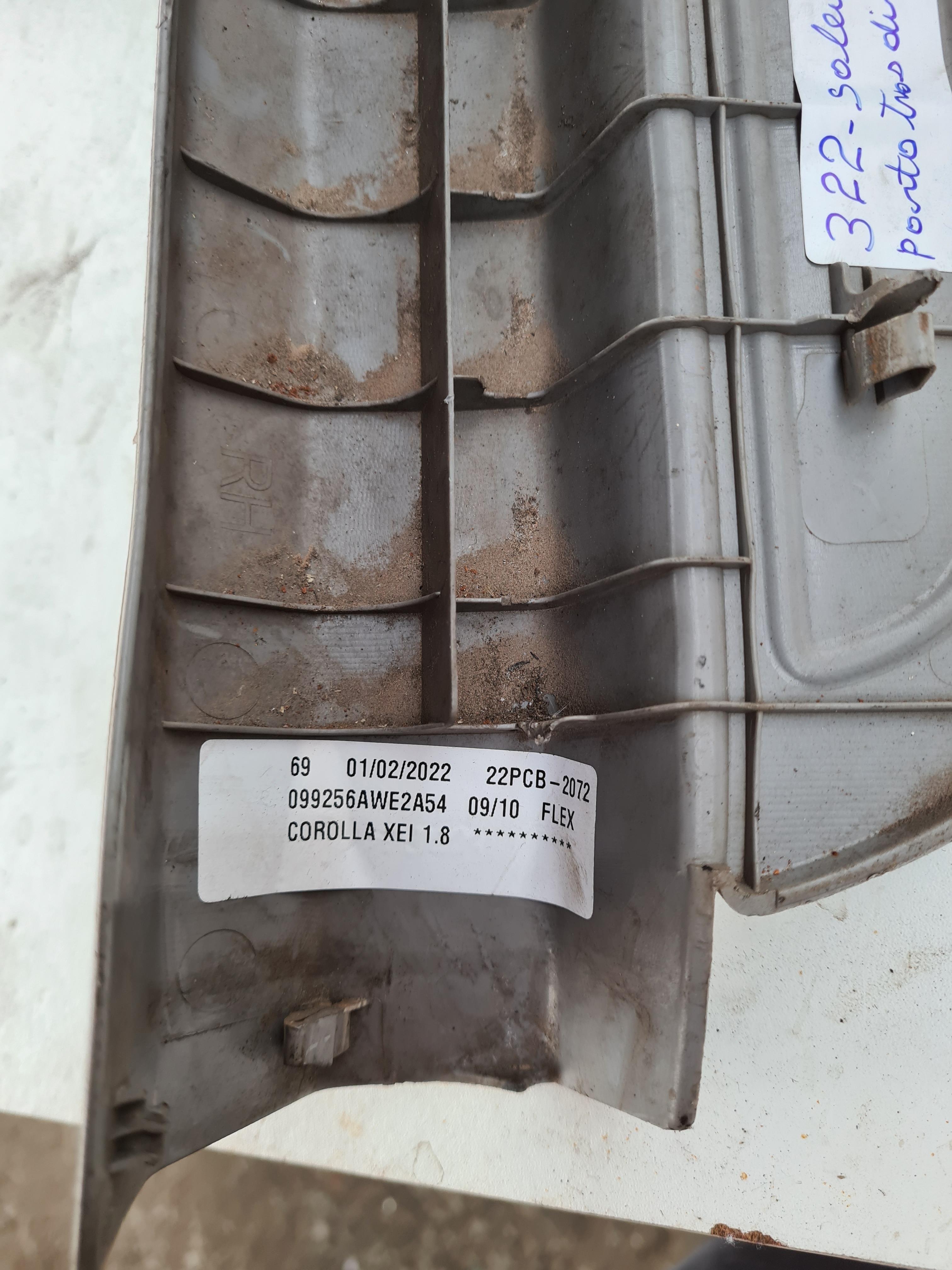6791702260 Soleira porta traseira LD Corolla XEI 2009 A 2010 4