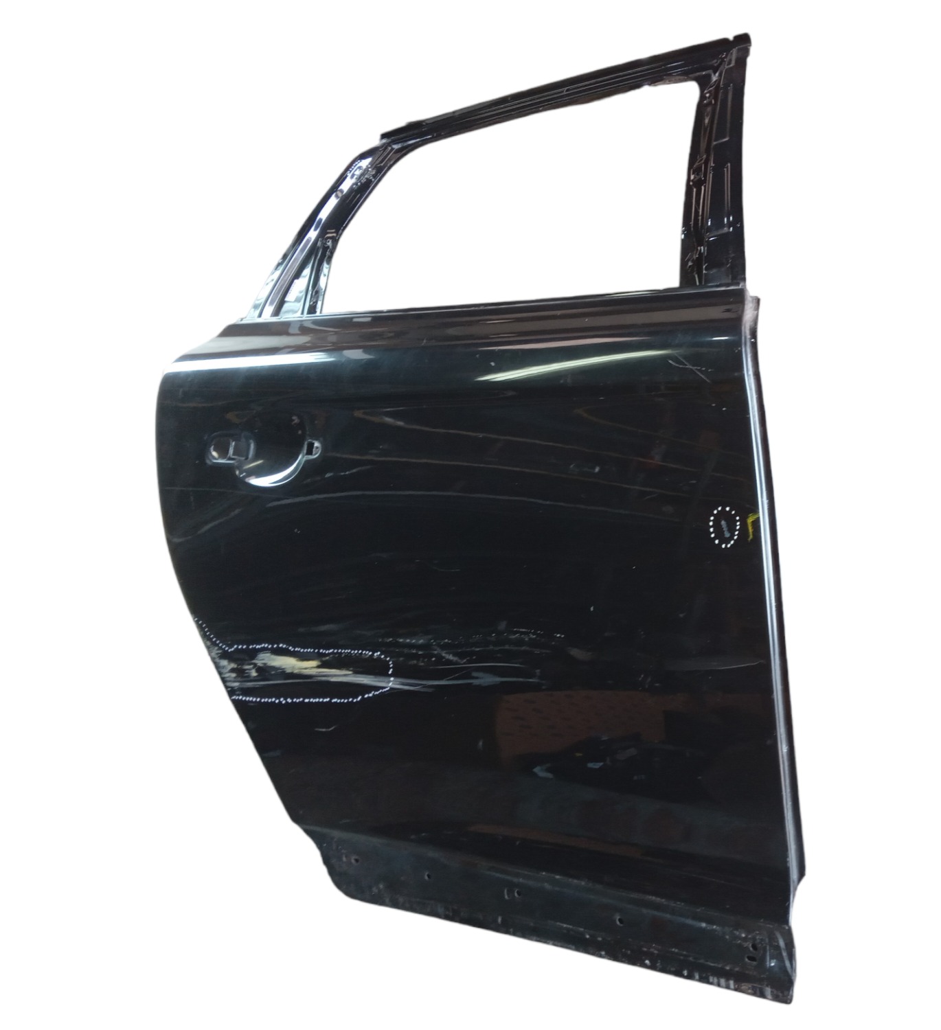 Porta Traseira Direita Volvo Xc60 2011 Para Recuperar Traseira Direito Preta 2
