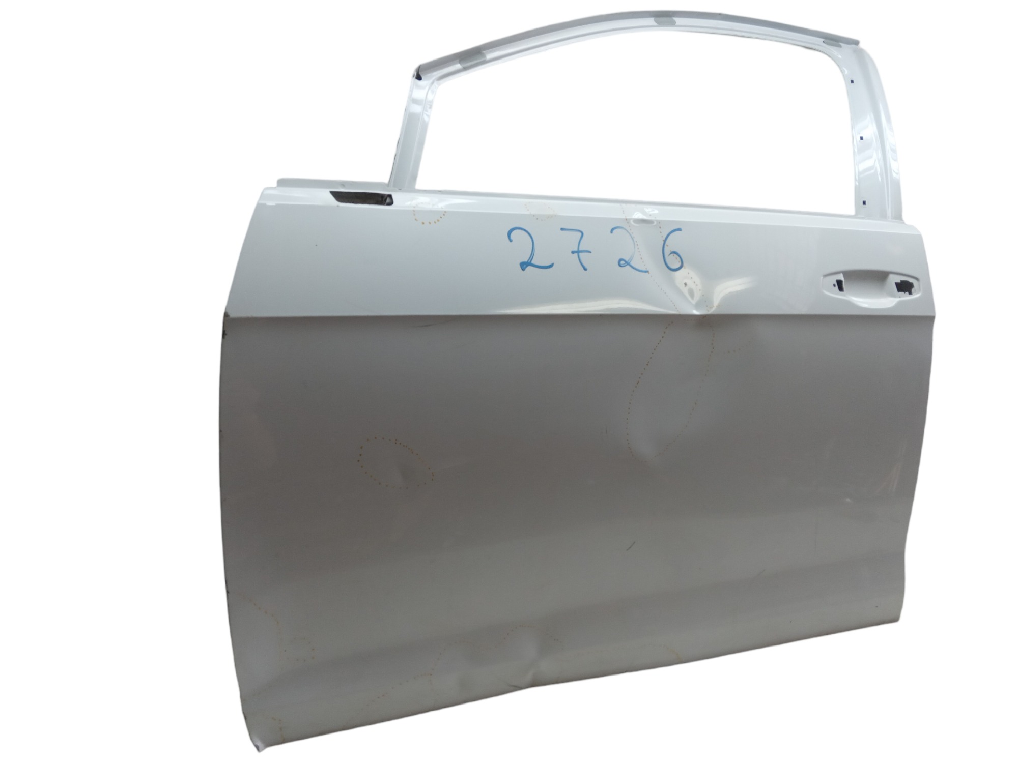 Porta Dianteira Esquerda Volkswagen Golf 2014 Para Recuperar Dianteira Esquerdo Branca 3