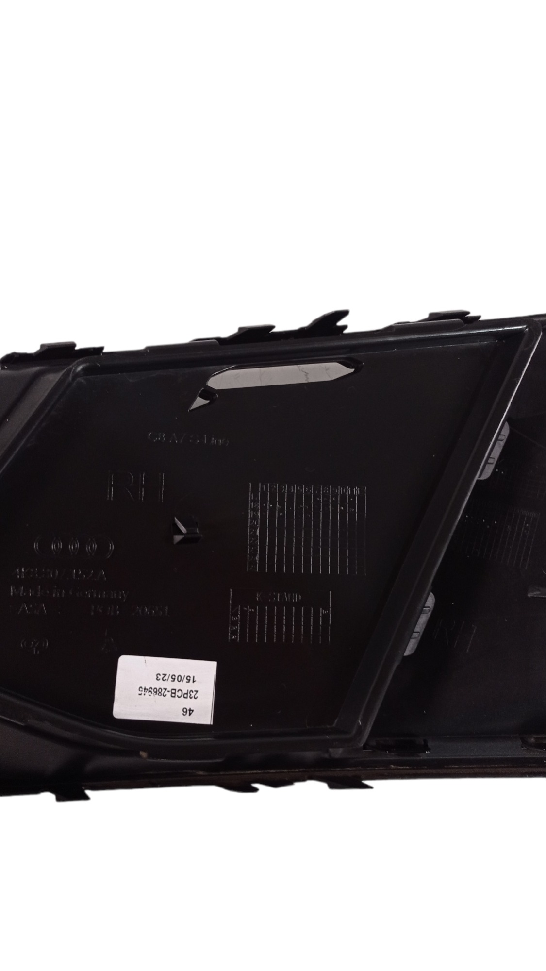 Moldura Grade Farol Milha Direito Audi 2017 A 2019 8